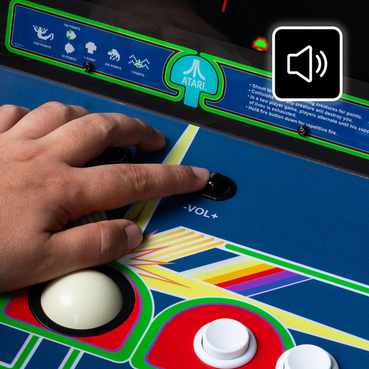 Arcade Classics Atari Ultra Series Arcade Game Cabinet with 17" Screen - VMInnovations
