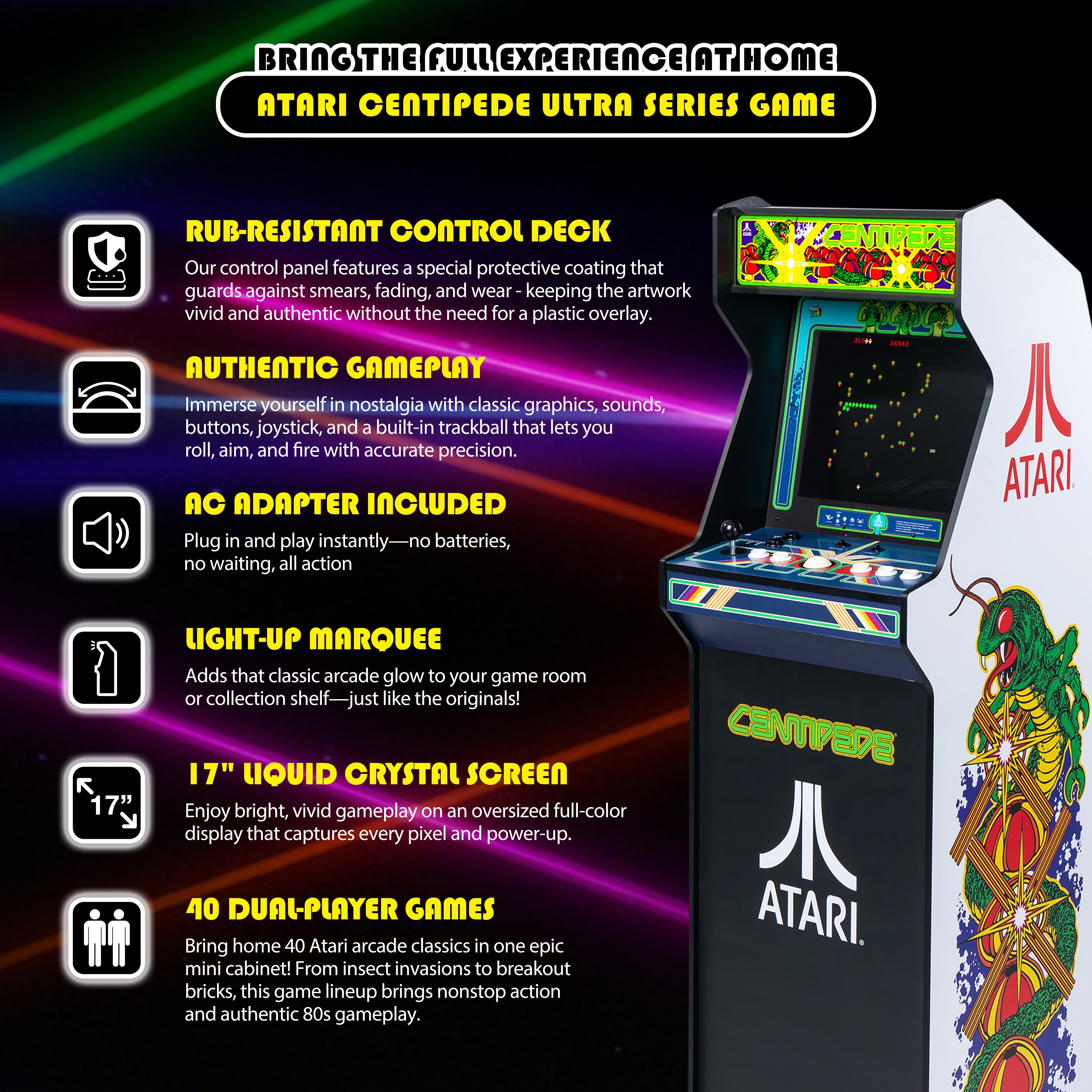 Atari Centipede Ultra Arcade