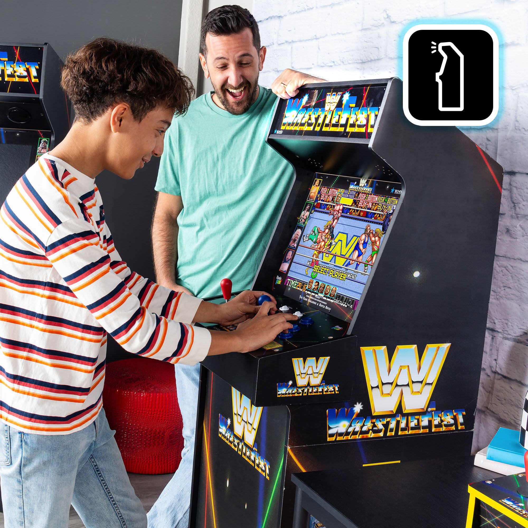 Arcade Classics WWE Ultra Series Arcade, Electronic Game w/17" Screen (Open Box) - VMInnovations