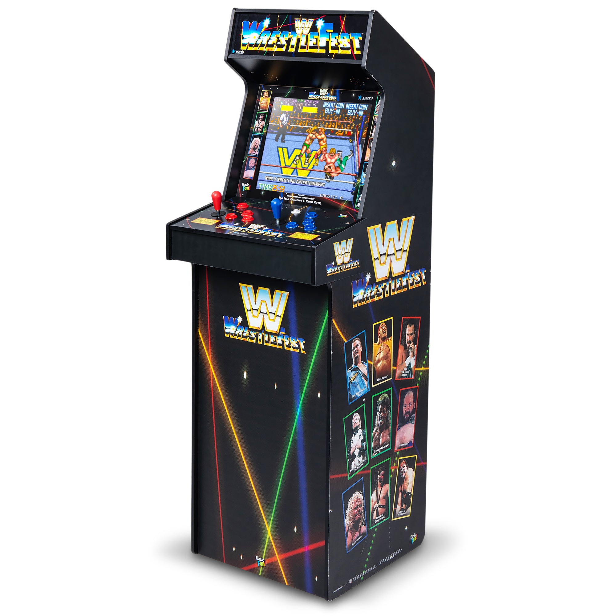 Arcade Classics WWE Ultra Arcade, Home Electronic Game w/17" Screen (For Parts)