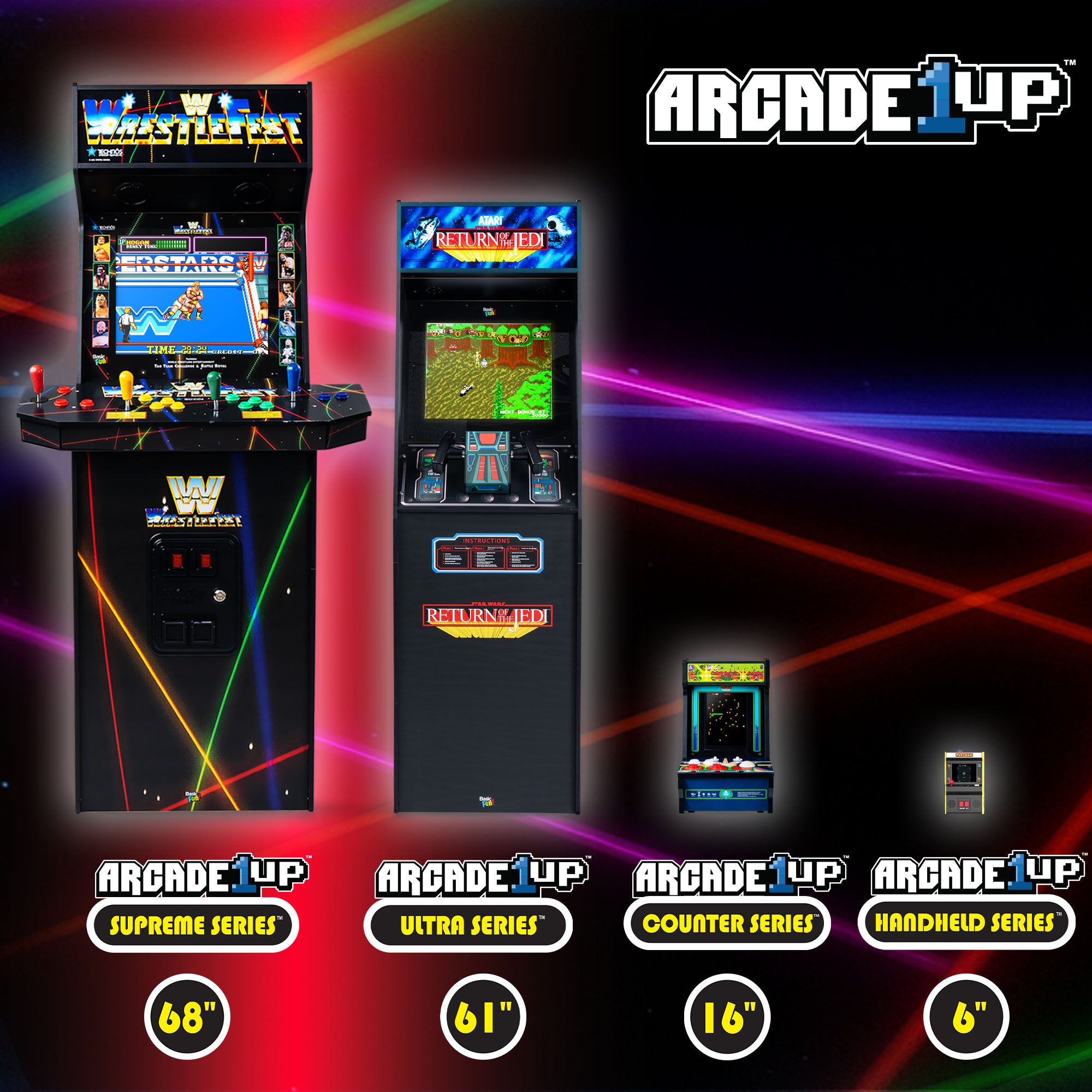 Arcade Classics Atari Star Wars Ultra Series Free Standing Game (Open Box) - VMInnovations