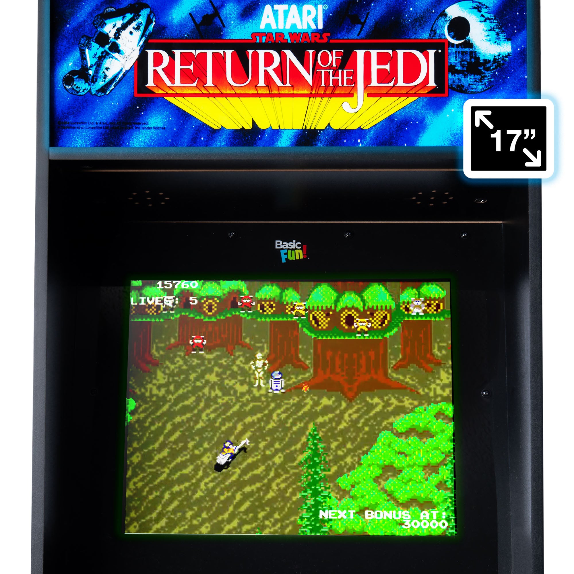 Arcade Classics Atari Star Wars Ultra Series Free Standing Game (Open Box) - VMInnovations