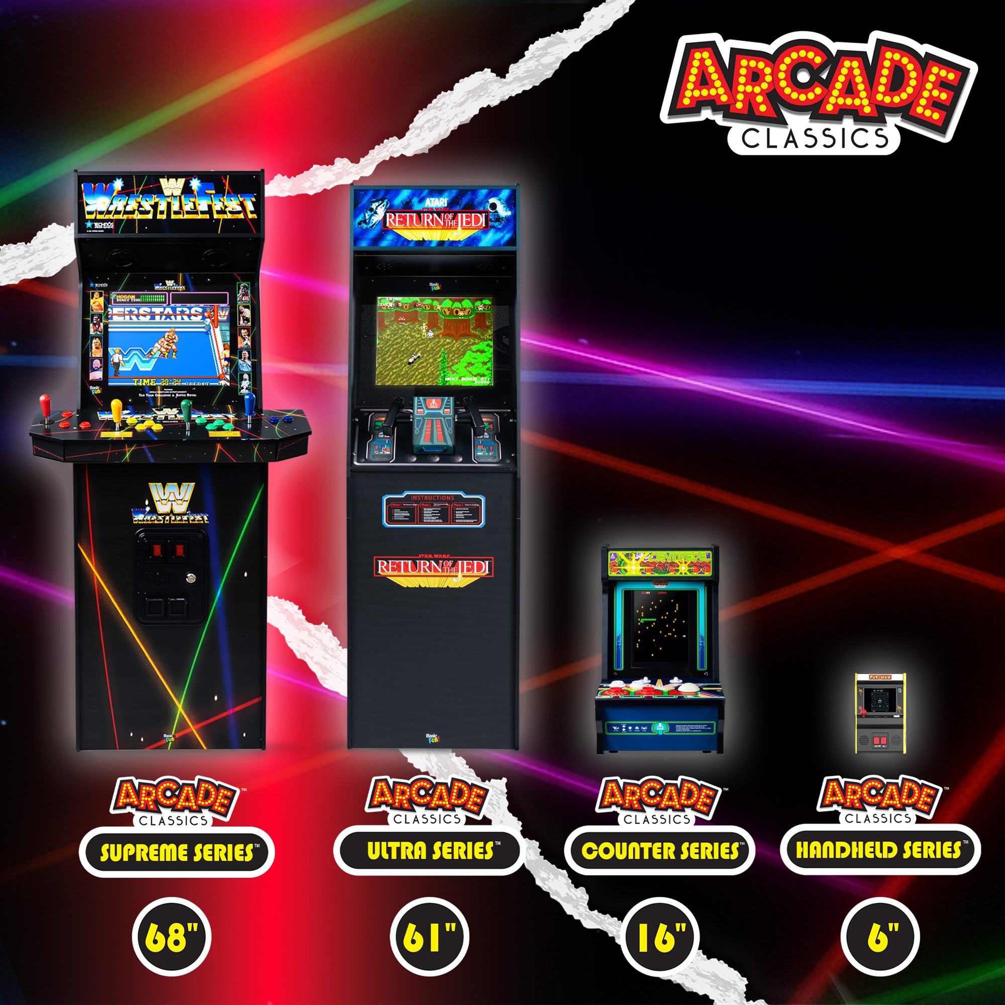 Arcade Classics Atari Star Wars Ultra Series Electronic Game with 17" Screen