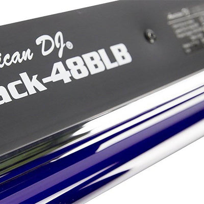 American DJ 48 Inch UV Black Pro Black Light Dorm Party Light Fixture (4 Pack)