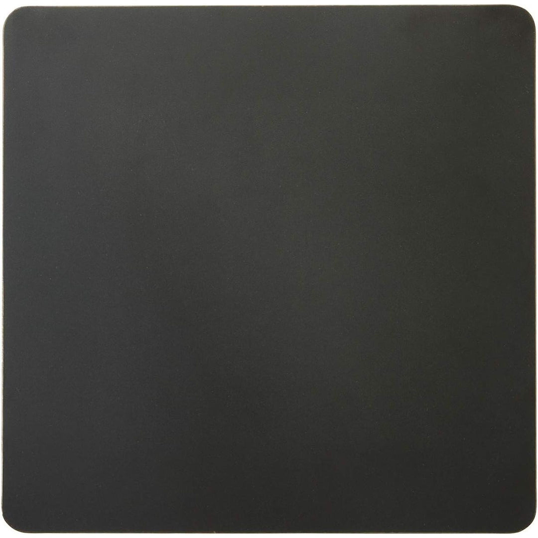 Mellow KODI Square Multipurpose End and Side Table Set with Storage Shelf, Black - VMInnovations