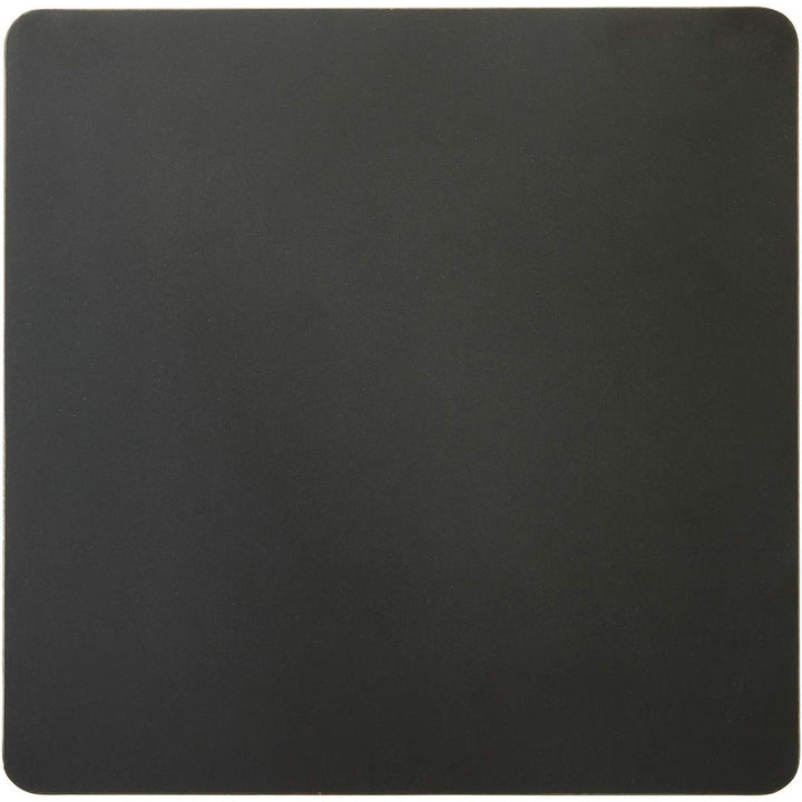 Mellow KODI Square Multipurpose End and Side Table Set with Storage Shelf, Black - VMInnovations
