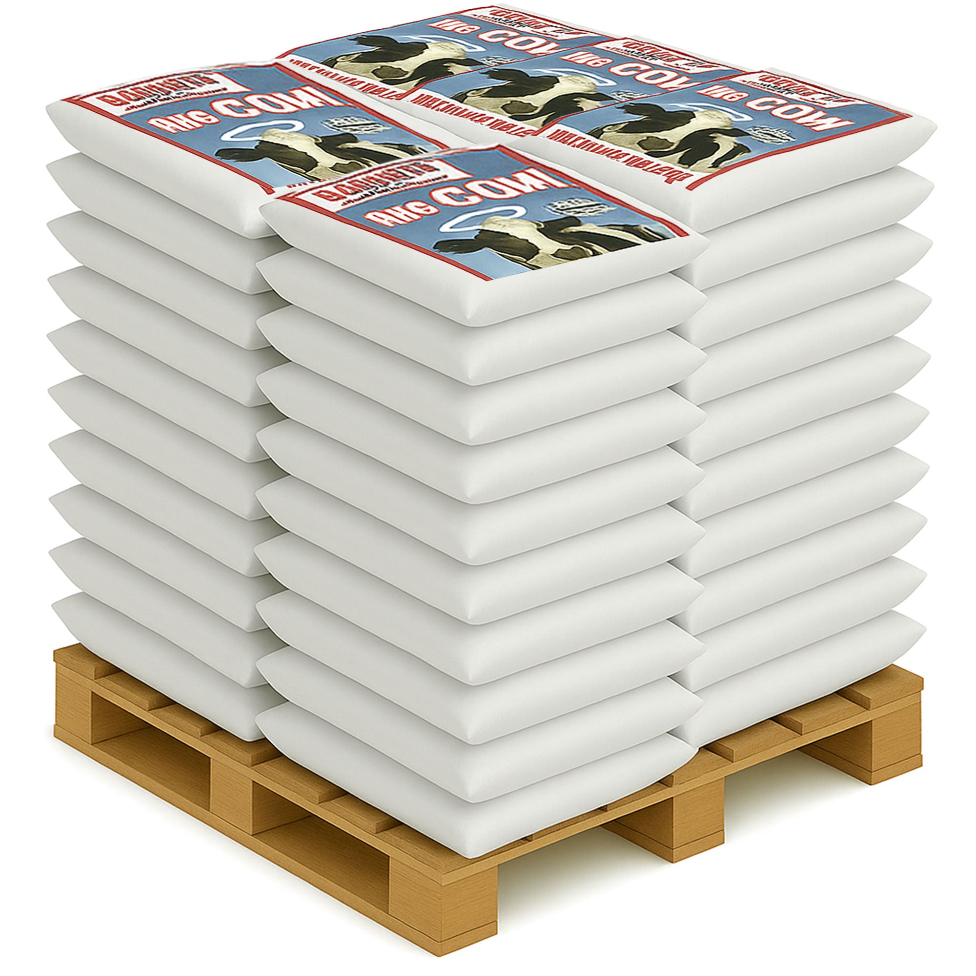 Michigan Peat Baccto Wholly Cow Organic and Composted Manure, 40 Qt, 60 Pack - VMInnovations