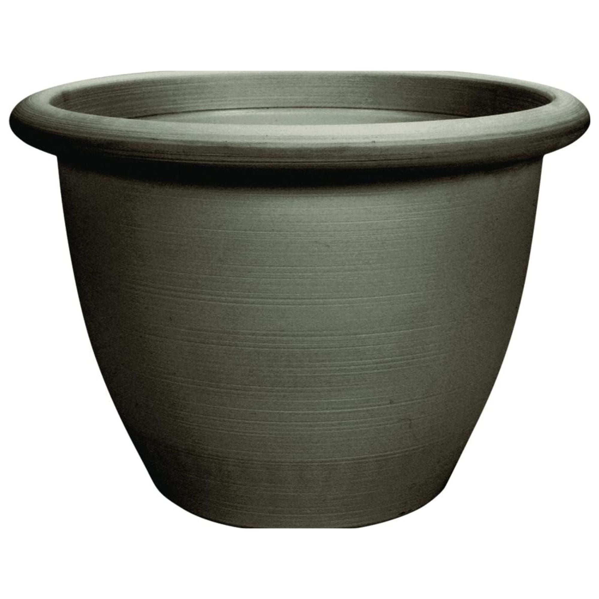 The HC Companies Sevilla Self-Watering Pot and Internal Disk 16 Inch, Cappuccino - VMInnovations