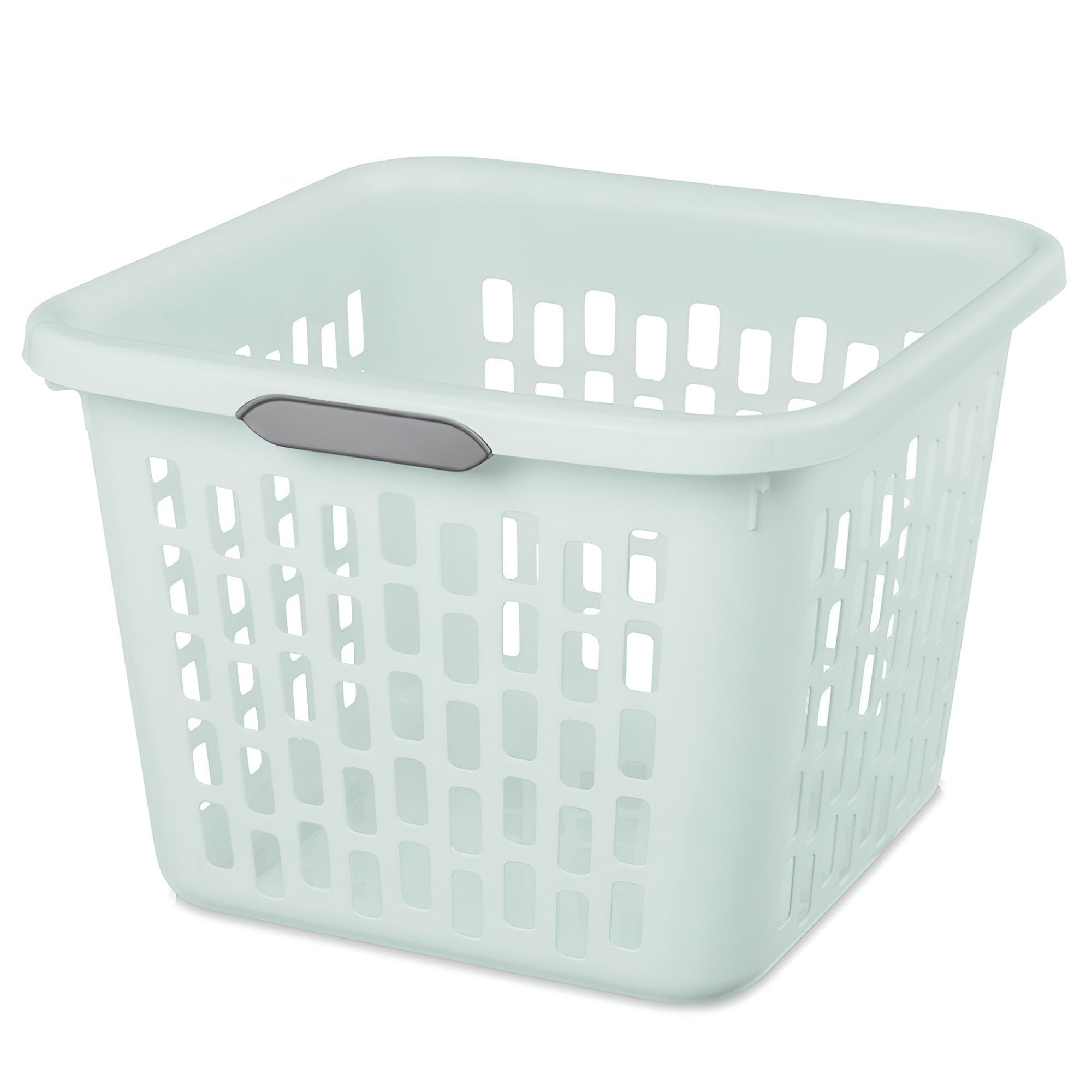Sterilite Laundry Basket, 1.5 Bushel Plastic Hamper with Handles, Mint, 18 Pack - VMInnovations