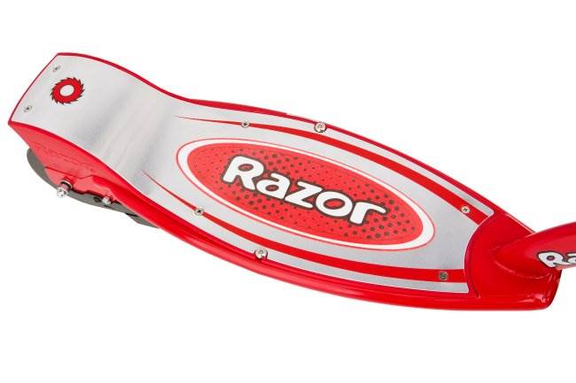 Razor E100 Kids Motorized 24 Volt Electric Scooter with Helmet and Safety Pads