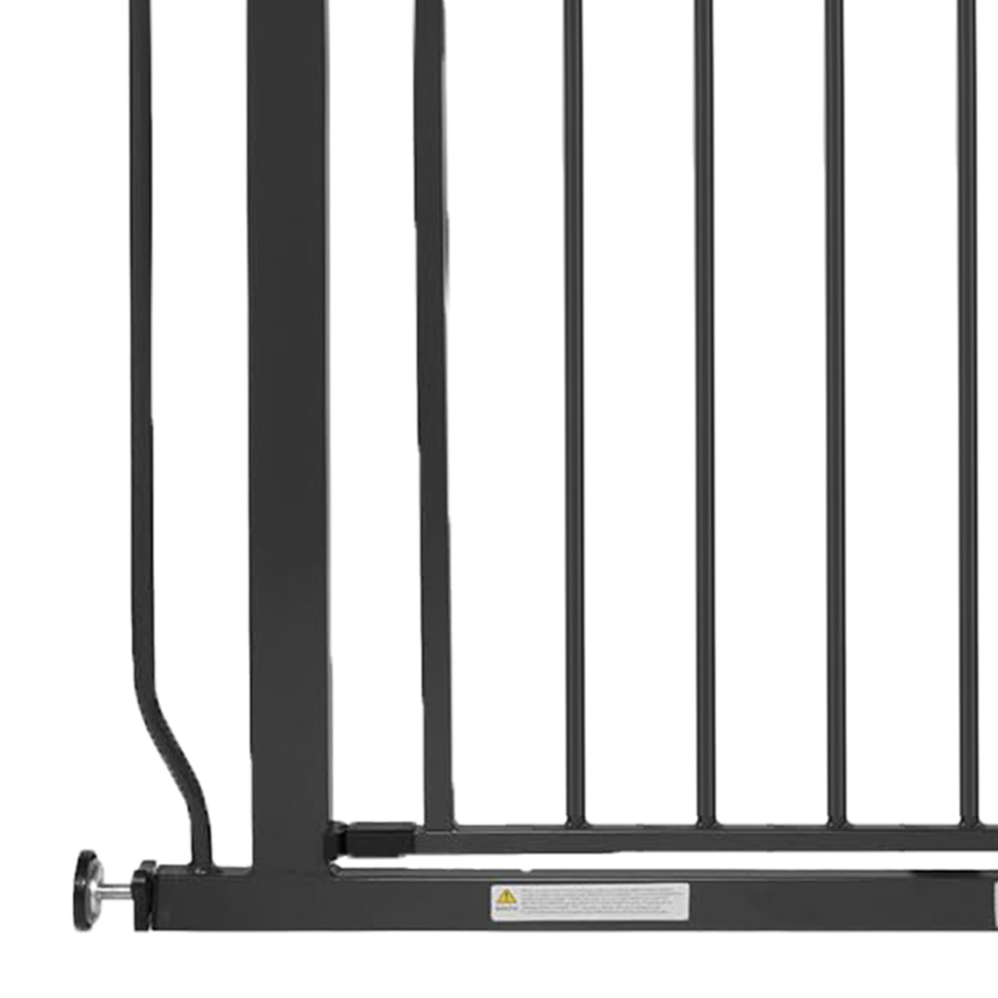 BalanceFrom Walk Thru Safety Gate, Fits 29.1-33.8" Openings, 36” Tall, Graphite - VMInnovations