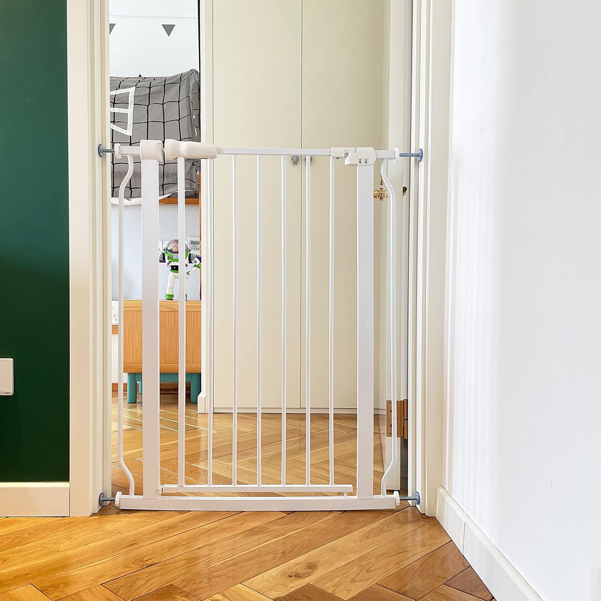 BalanceFrom Walk Thru Safety Gate, Fits 29.1-33.8" Openings, 36” Tall (Open Box) - VMInnovations