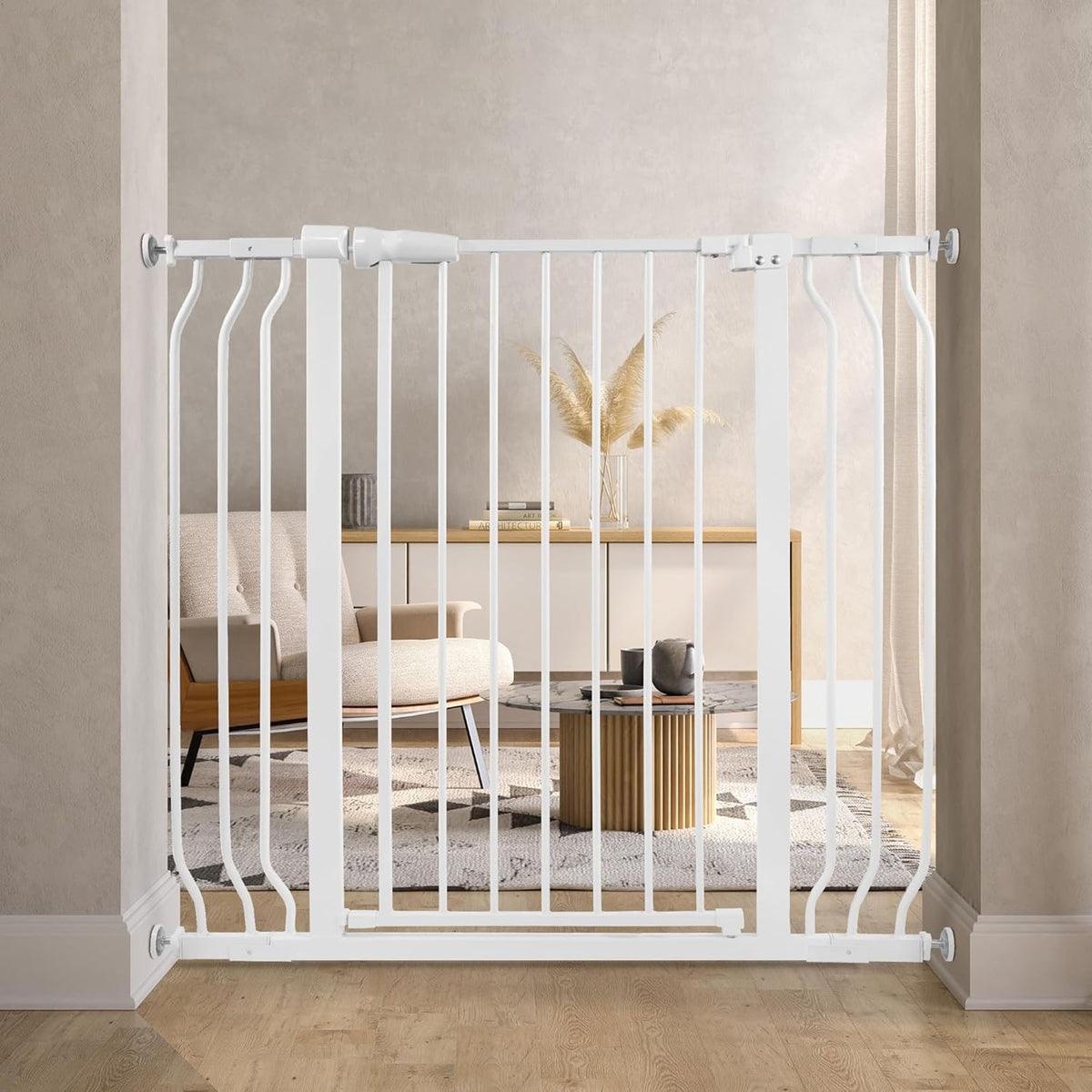 BalanceFrom Walk Thru Safety Gate, Fits 29.1-43.3" Openings, 36” Tall (Open Box) - VMInnovations