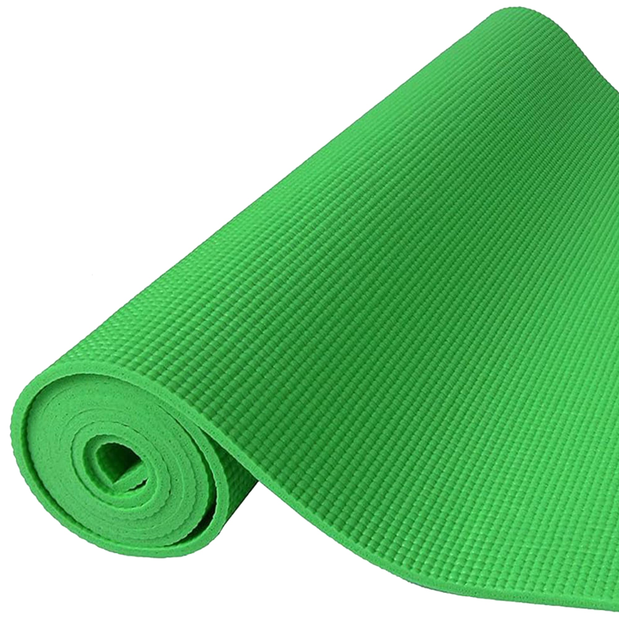 Fitvids 1/4” High Density Thick Non Slip Workout Yoga Mat&Carry Strap(Open Box)