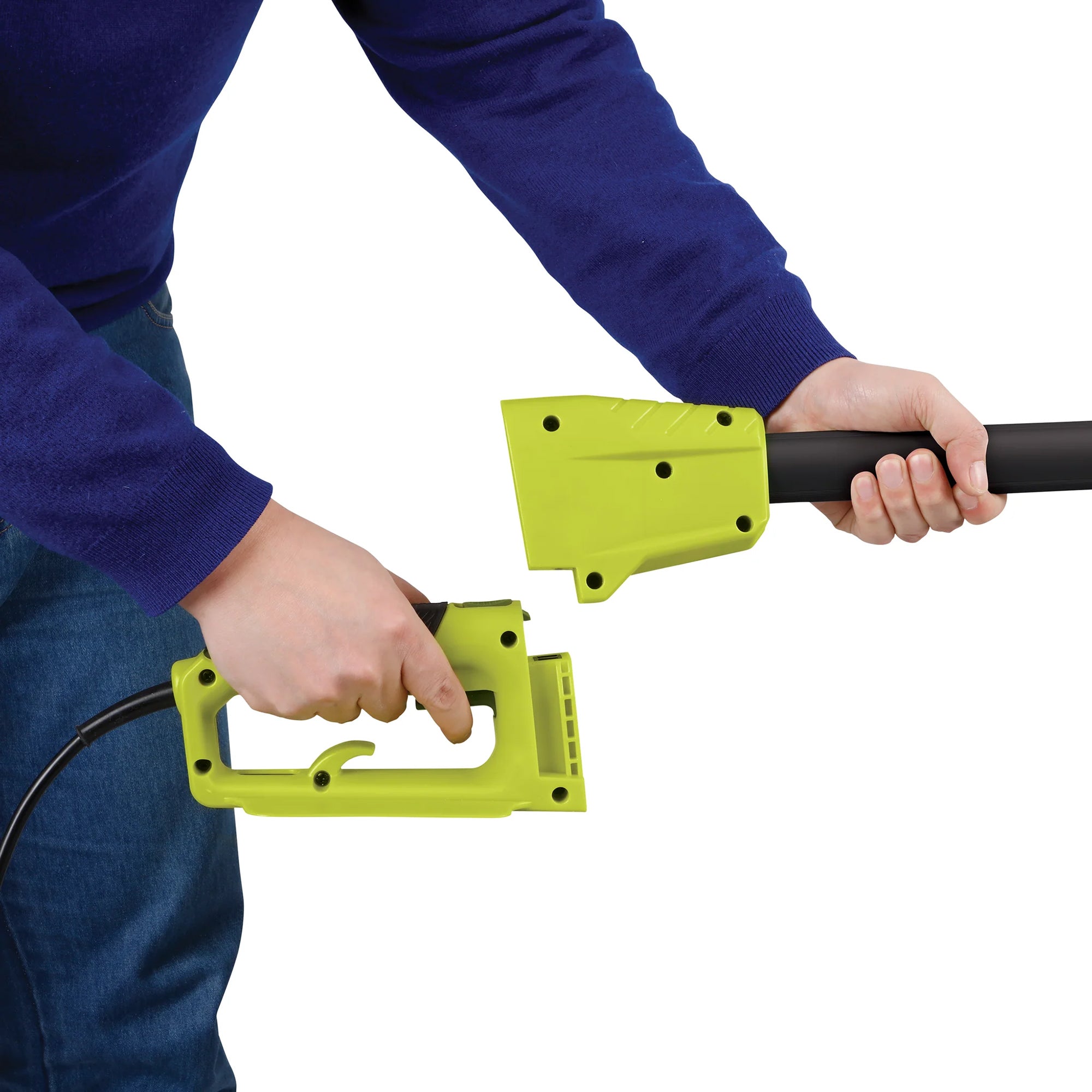 Sun Joe 8 Inch Electric Convertible Pole Chain Saw, 2-in-1 Cutting Tool, SWJ805E - VMInnovations