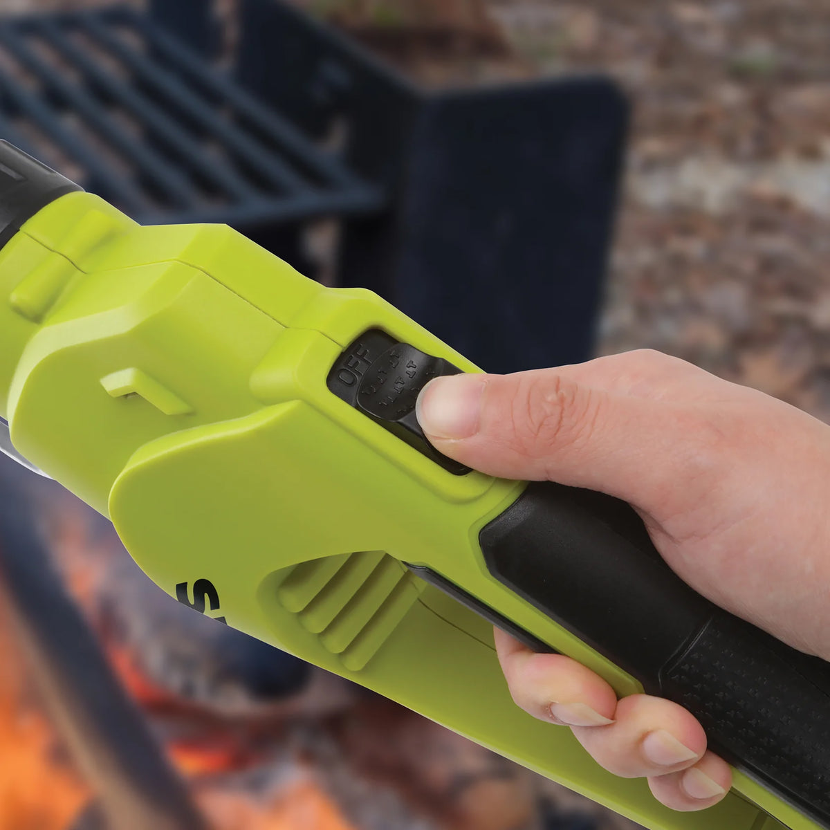 Sun Joe 24V Cordless Electric Fire Starter for Charcoal BBQ Grills (Open Box)