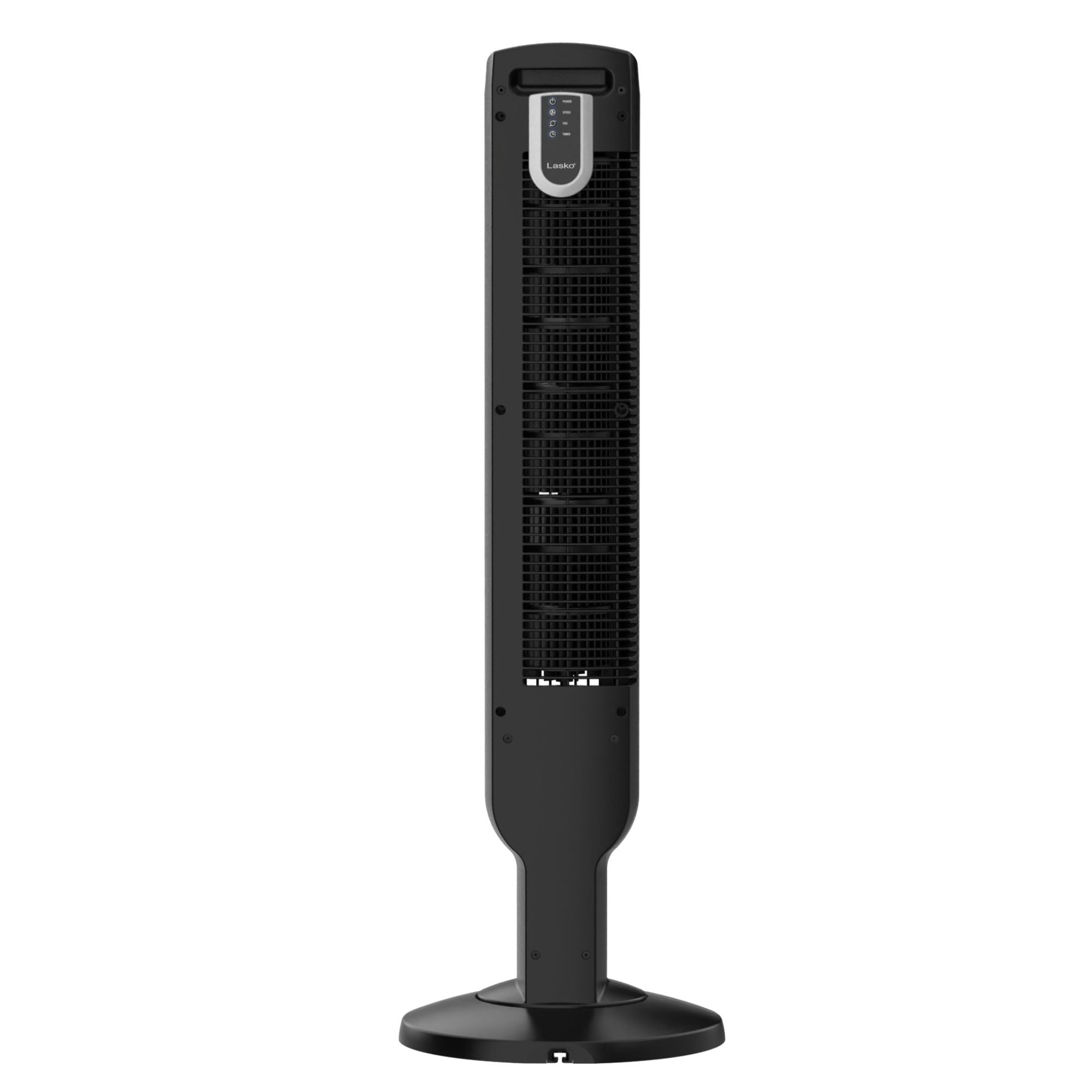 Lasko 36 Inch 4 Speed Oscillating Tower Fan with Timer and Remote, Blk(Open Box) - VMInnovations