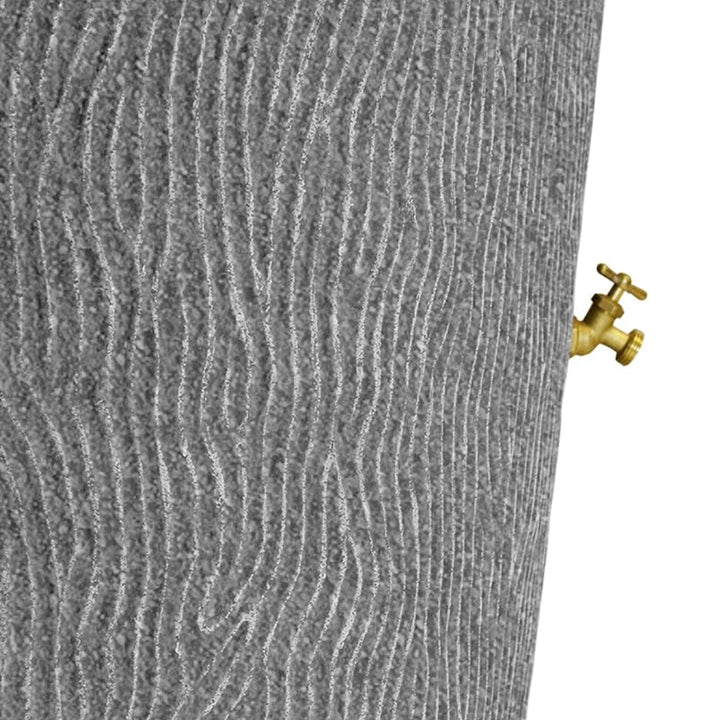 Good Ideas Impressions Bark Rain Saver Barrel, Rain Wizard Rain Barrel Stand - VMInnovations