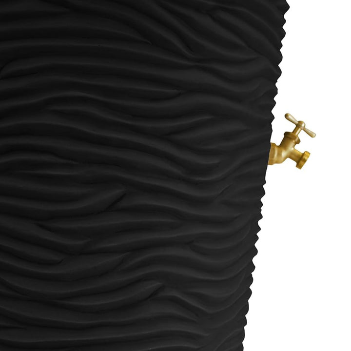 Good Ideas Impressions 50 Gallon Palm Trunk Barrel & Universal Rain Barrel Stand - VMInnovations