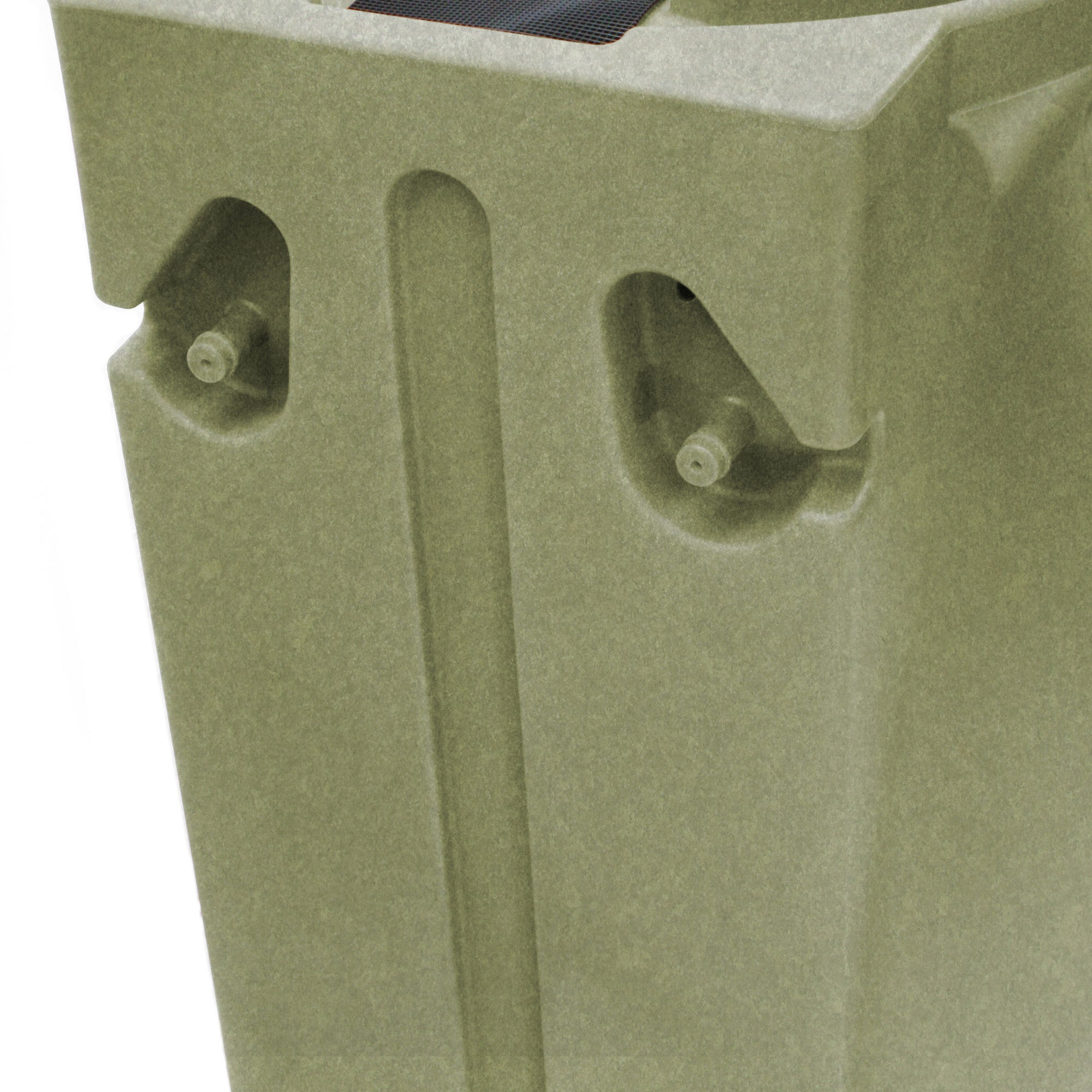 Good Ideas Rain Wizard Self-Draining Resin Urn, 65 Gallon Rain Barrel, Sandstone - VMInnovations