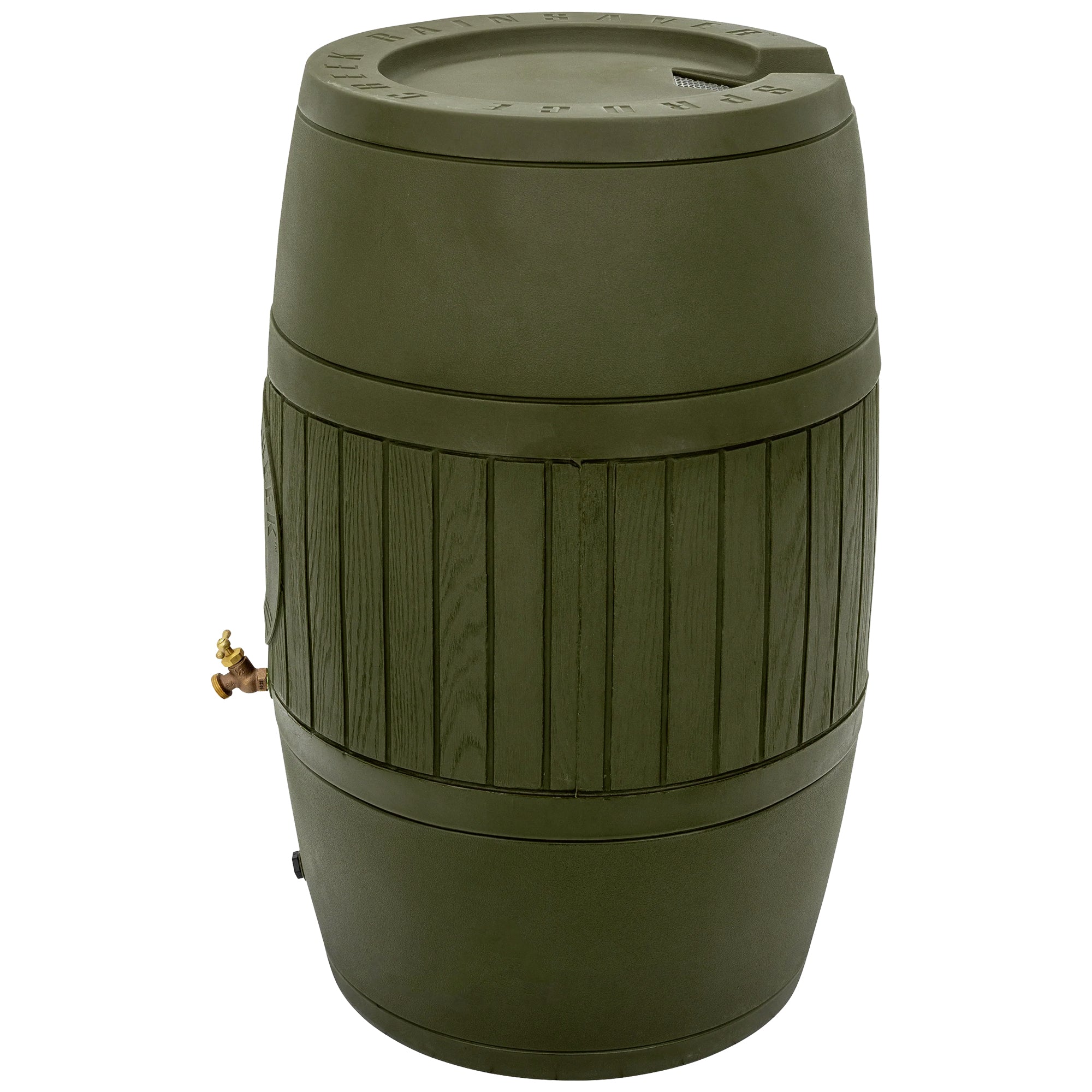 Good Ideas Bushman Spruce Creek 54 Gal Rain Saver Barrel with Spigot (Open Box)