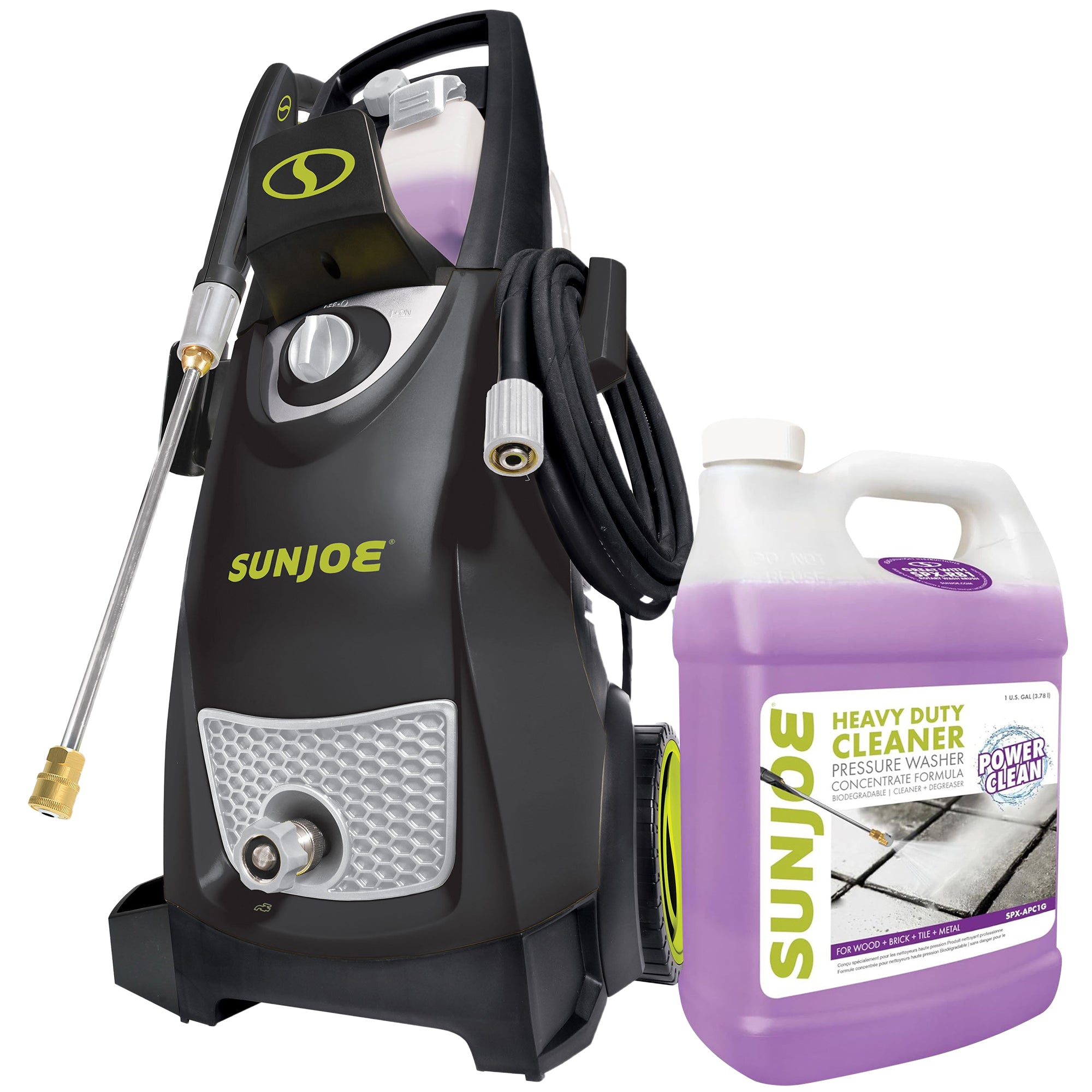 Sun Joe Electric Pressure Washer, and All Purpose Pressure Washer Cleaner, 1 Gal - VMInnovations