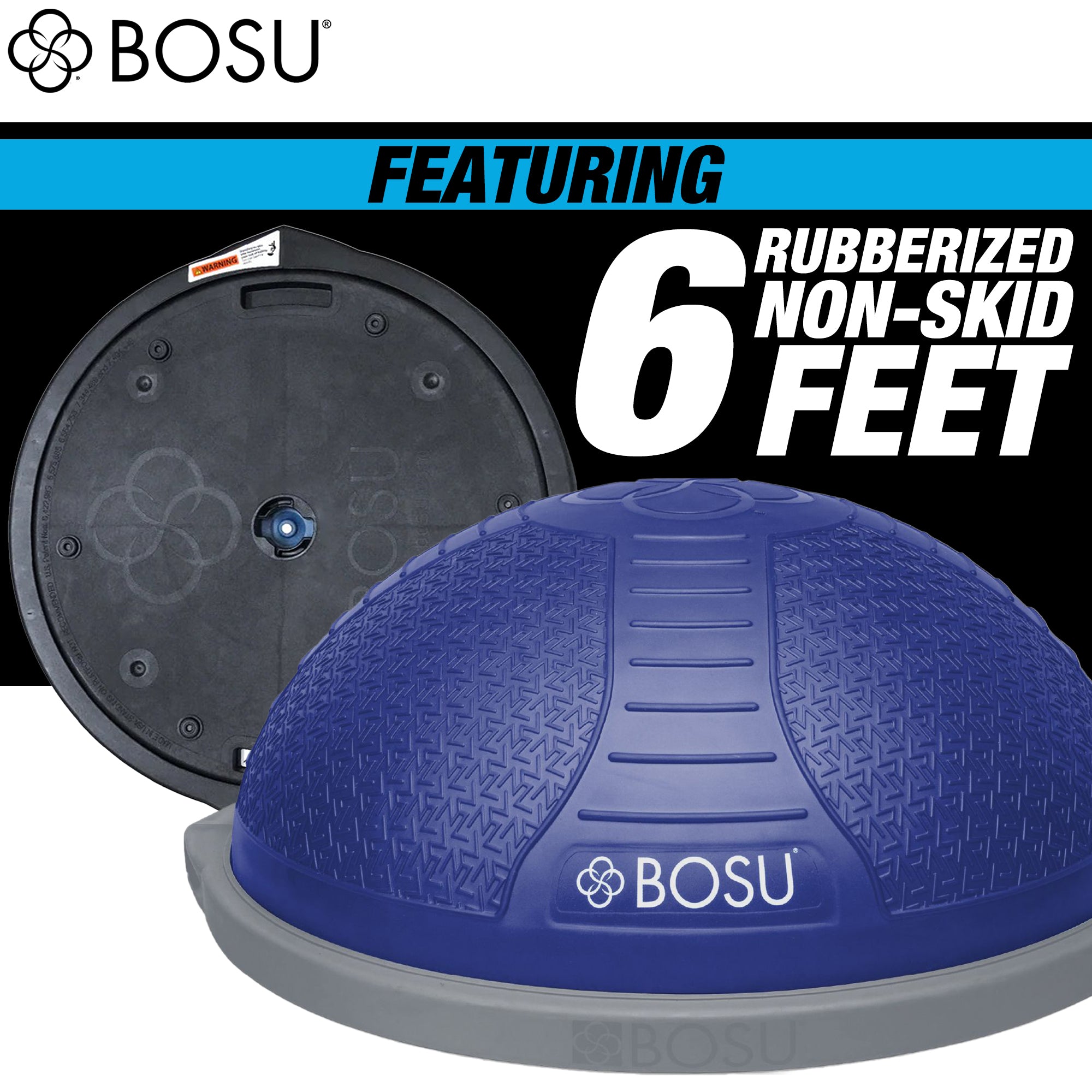 Bosu NEXGEN Balance Strength Trainer, Home Gym Workout Equipment, 26" (Open Box)