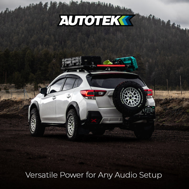 Autotek 2000W 1 Channel Car Audio Amplifier, Bass Knob, Street Machine SM-2000.1 - VMInnovations