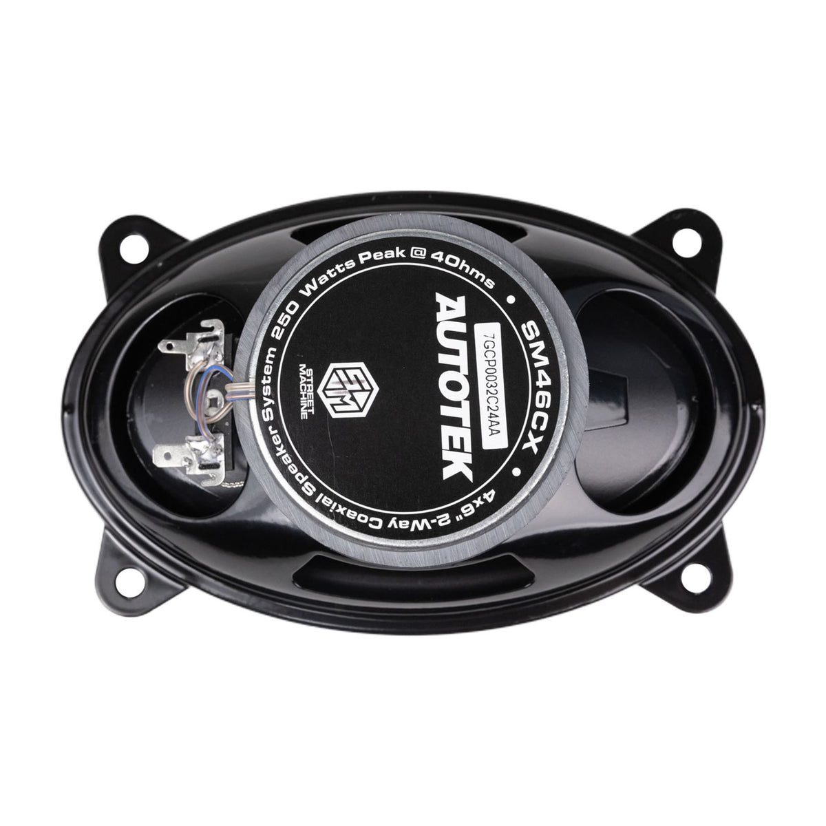Autotek Street Machine 200W 4x6 Inch 2-Way Car Audio Coaxial Speakers, 2 Pack - VMInnovations