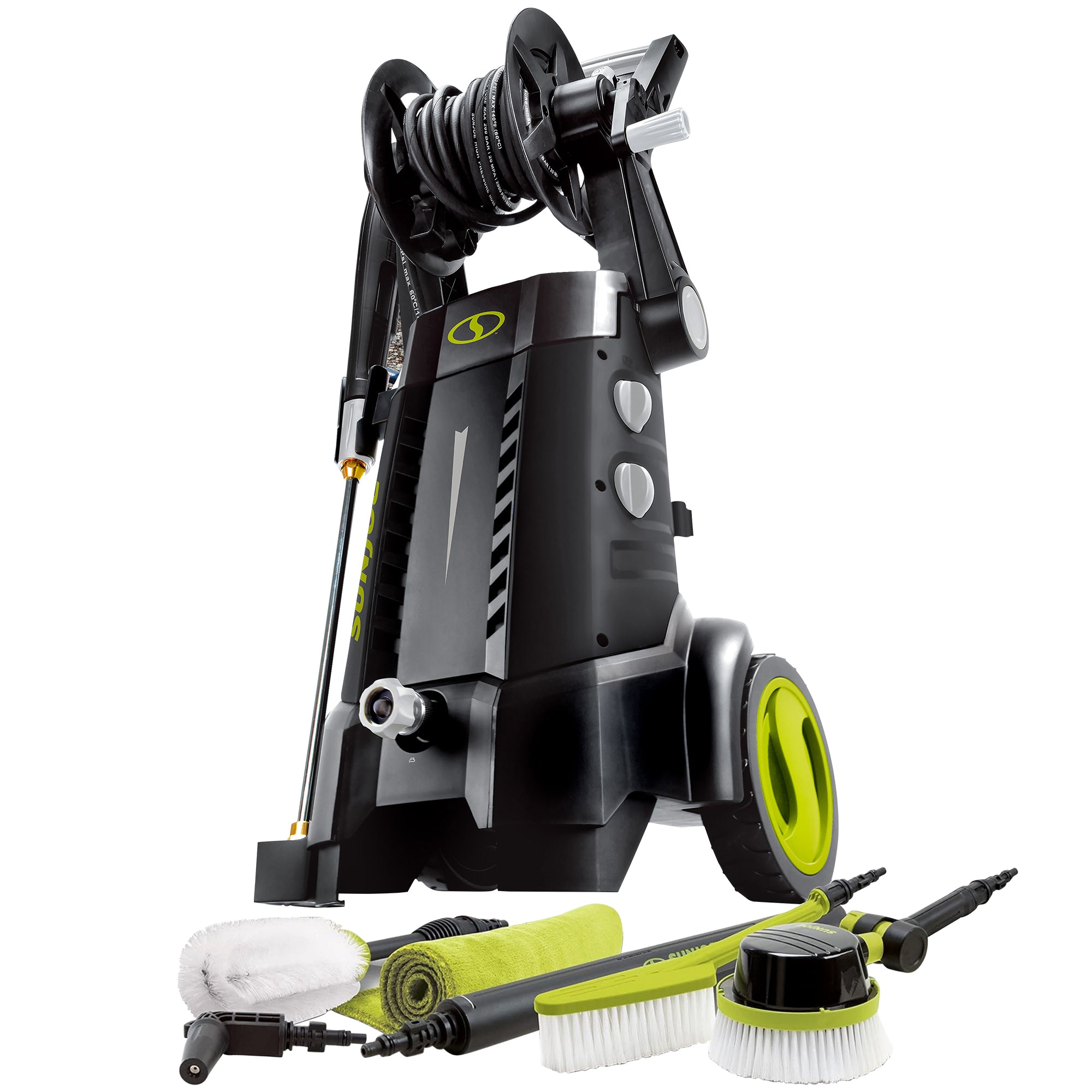 Sun Joe Electric 14.5 Amp Pressure Washer & Auto Cleaning System Accessories Kit - VMInnovations