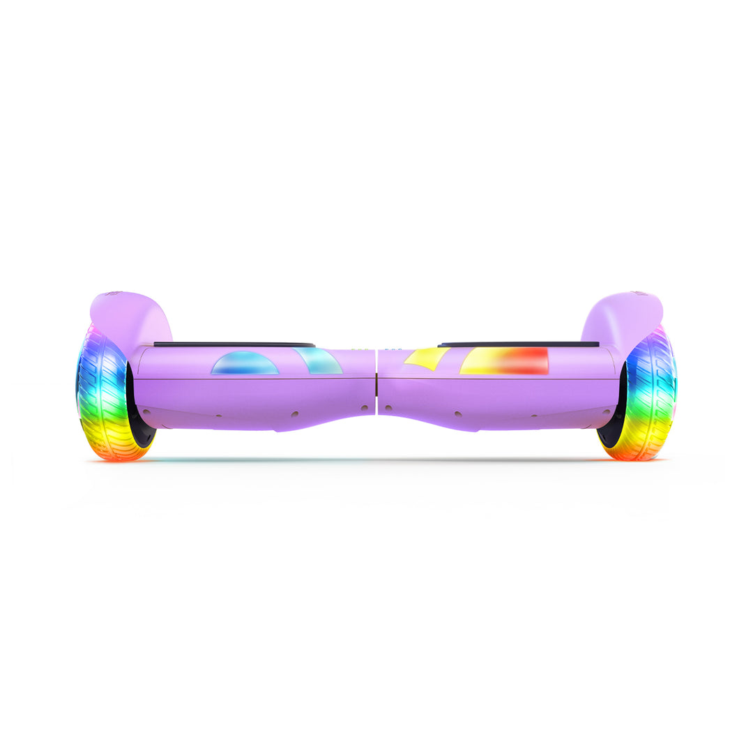Jetson All Terrain Electric Hoverboard Self Balancing Scooter LED Lights, Purple - VMInnovations