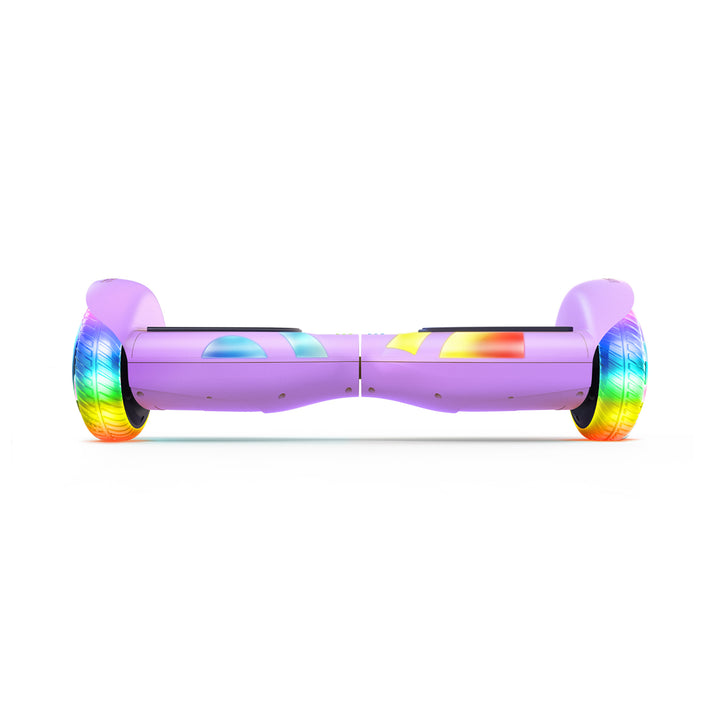 Jetson All Terrain Electric Hoverboard Self Balancing Scooter LED Lights, Purple - VMInnovations