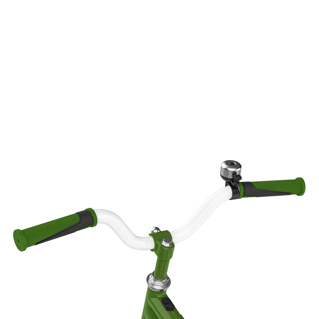 Jetson Light Rider 12" LED Kids Bike with Coaster Brakes, Training Wheels, Green - VMInnovations