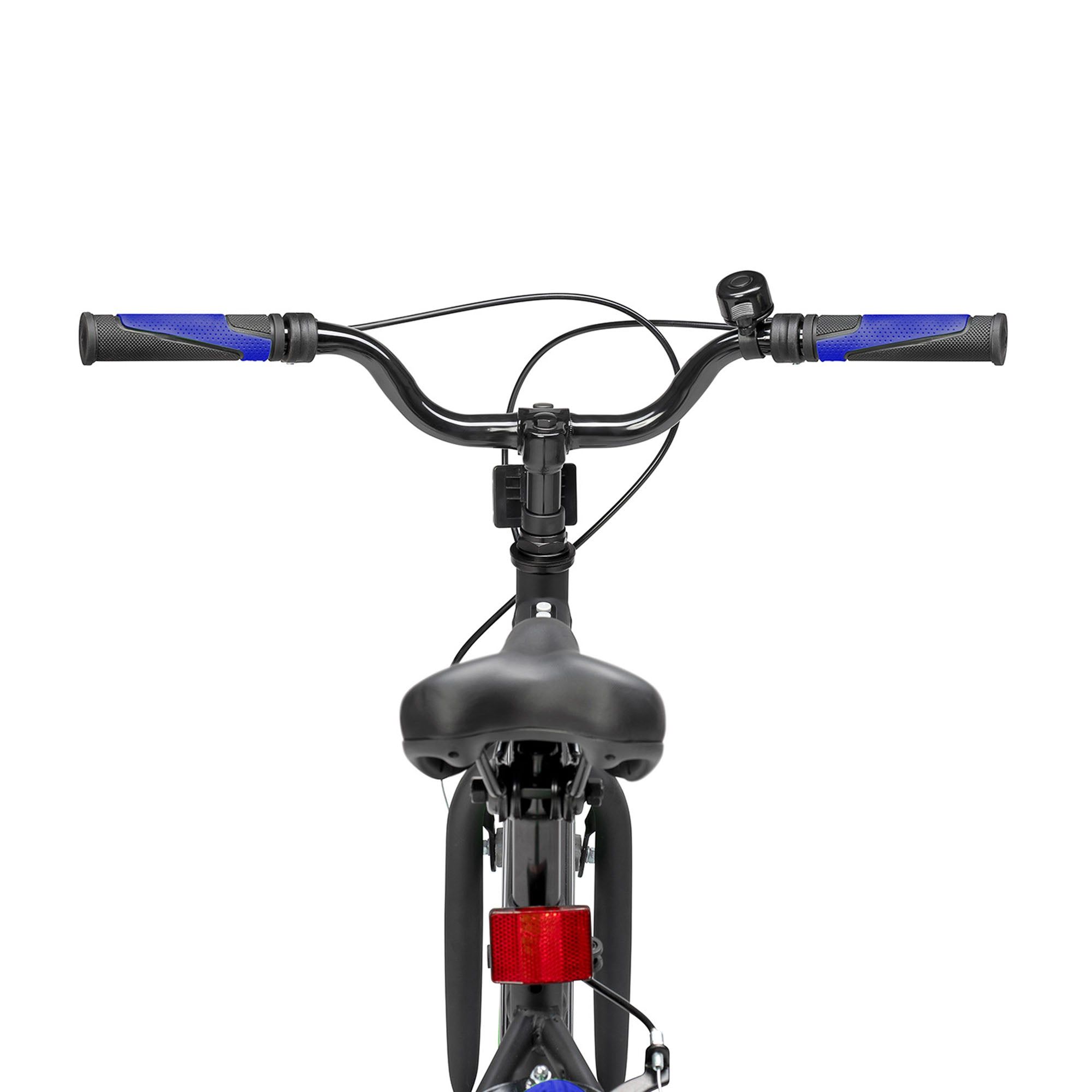 Jetson Light Rider 20" LED Kids Bike with Hand Brakes and Training Wheels, Blue - VMInnovations