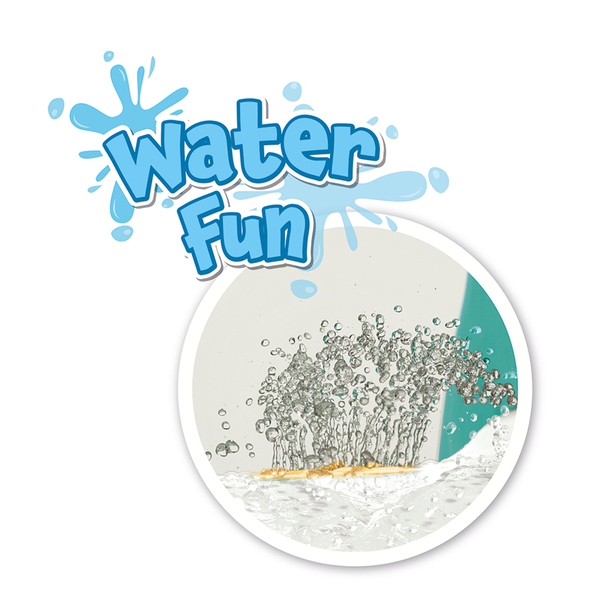 DOLU Big Splash Slide for Indoor or Outdoor Use with Water Connection (Open Box)