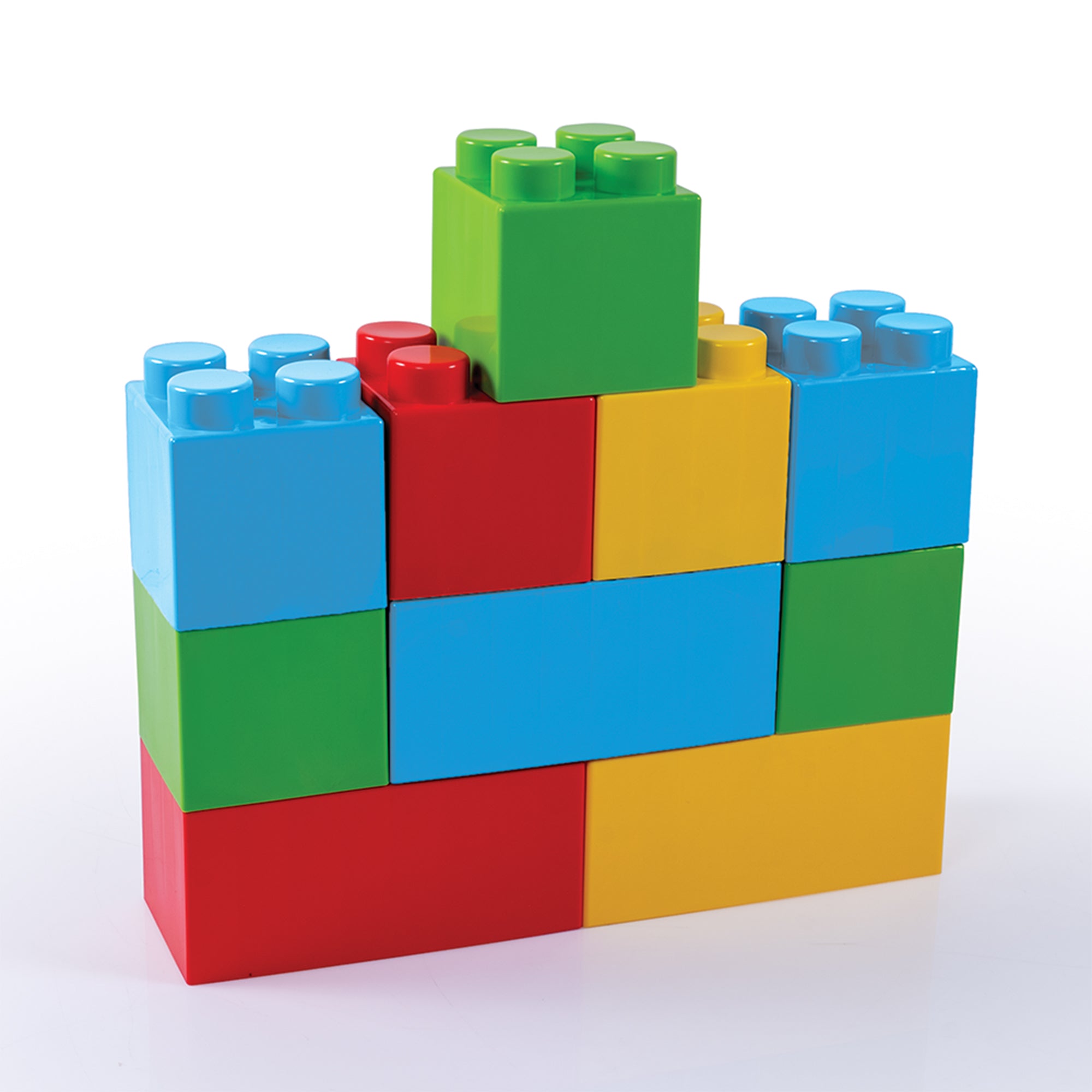 DOLU 24 Piece Giant Building Blocks Set, Stacking Bricks for Kids Age 12+ Months (Open Box)
