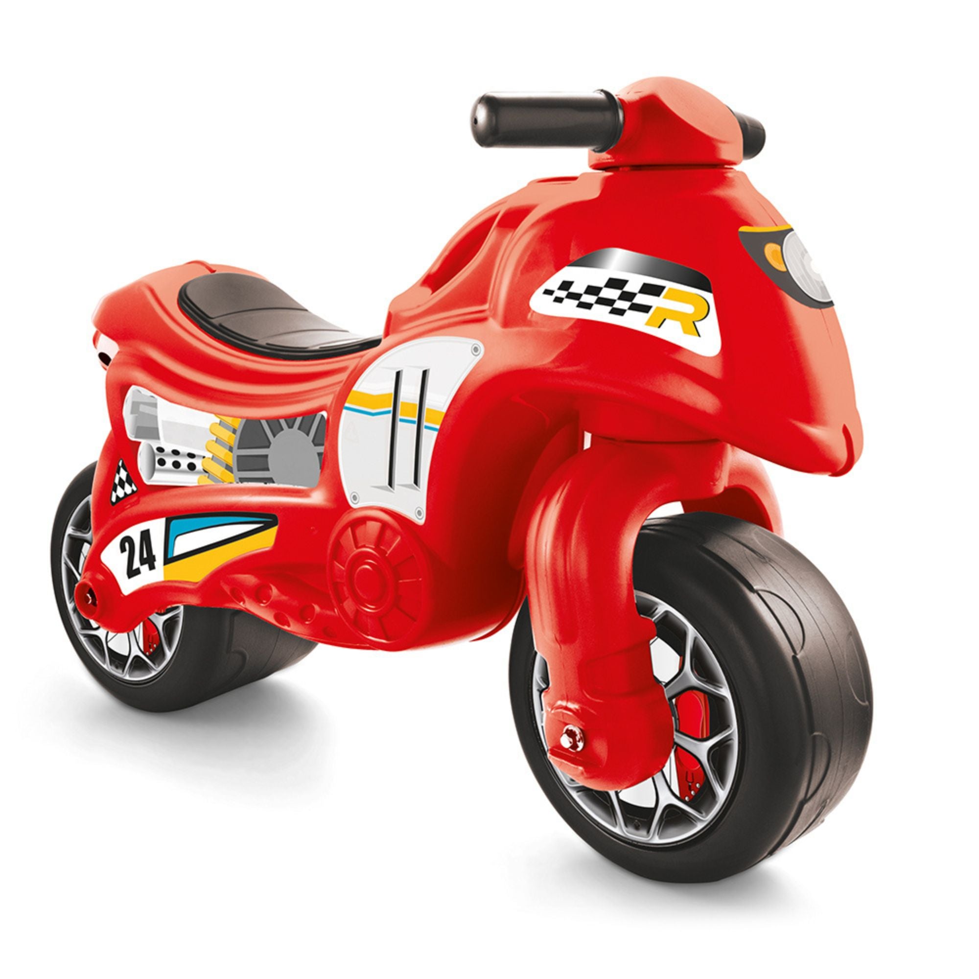 DOLU My First Moto Balance Ride-On, Foot-Powered Balancing Toddler Toy, Red - VMInnovations