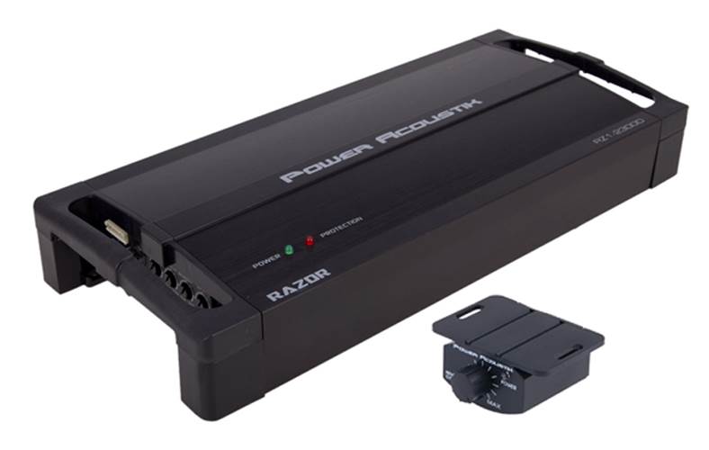 POWER ACOUSTIK RZ1-2300D 2300W RAZOR Monoblock Car Audio Amp (Open Box)