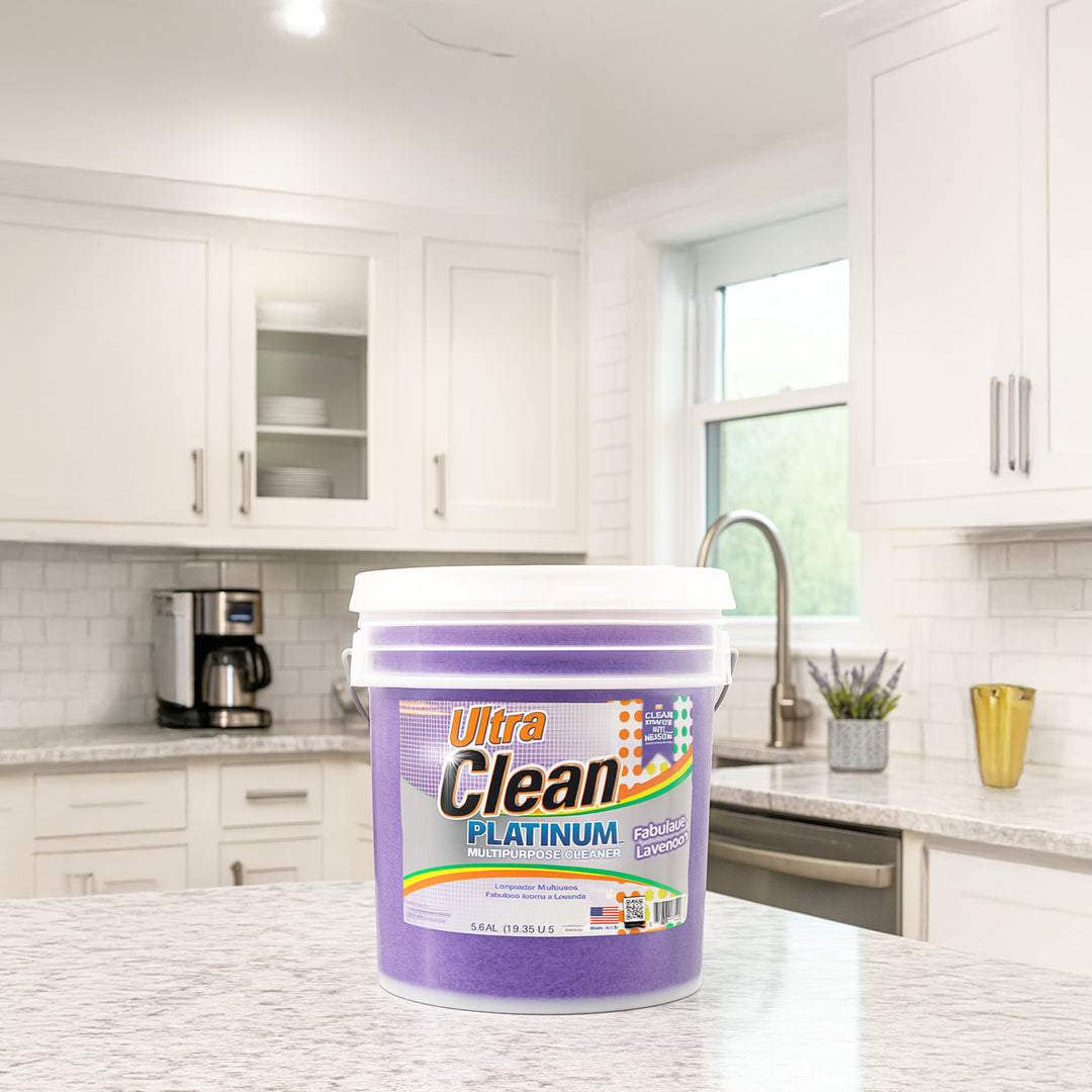 Ultra Clean Platinum Multipurpose Cleaner, Non-Abrasive, Lavender, 5 Gallons - VMInnovations