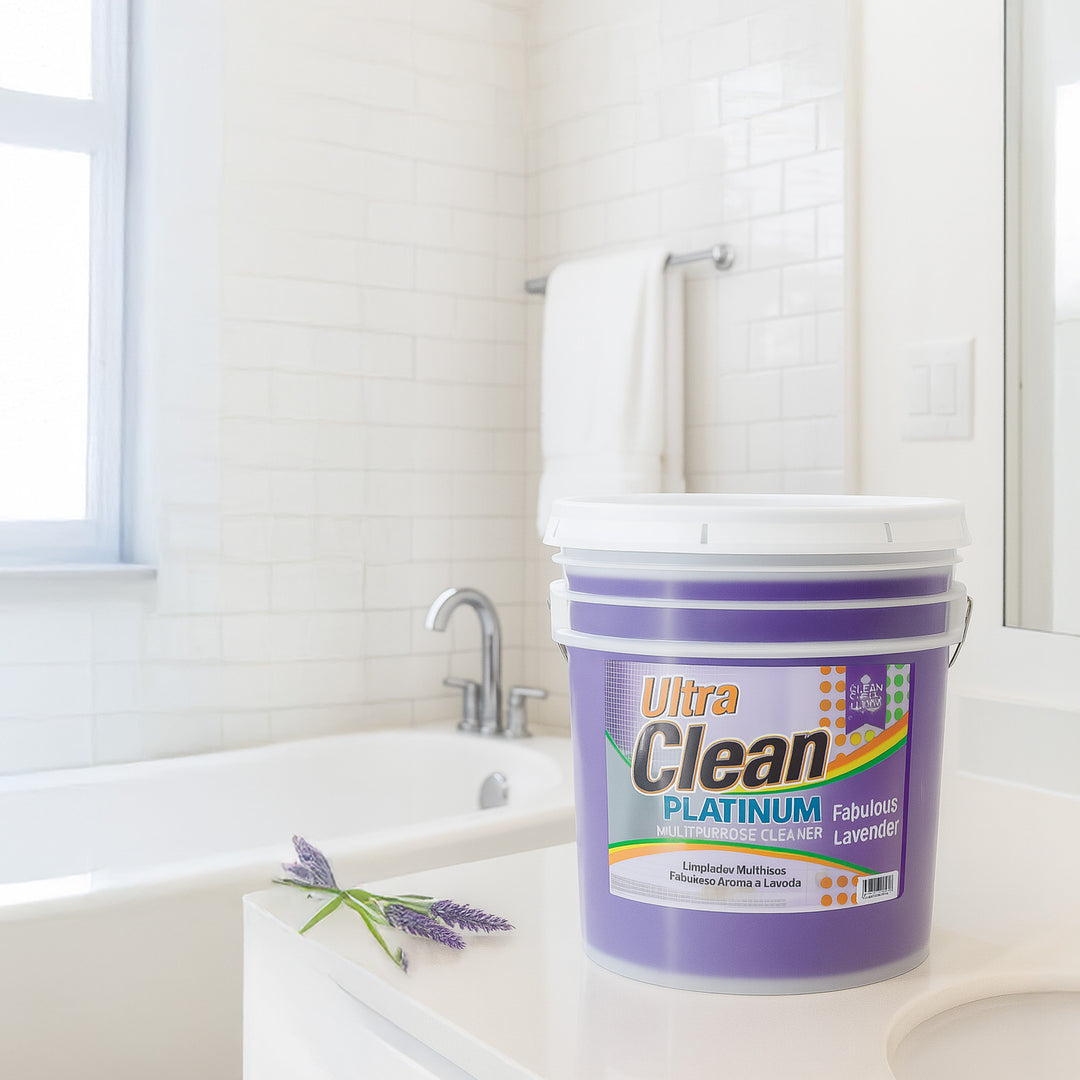 Ultra Clean Platinum Multipurpose Cleaner, Non-Abrasive, Lavender, 5 Gallons - VMInnovations