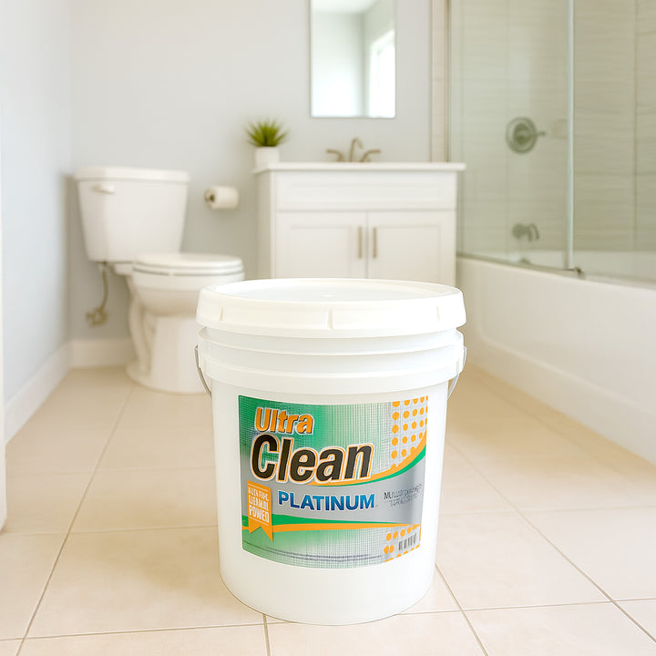 Ultra Clean Platinum Multipurpose Cleaner, Non-Abrasive, Citrus Scent, 5 Gallons - VMInnovations
