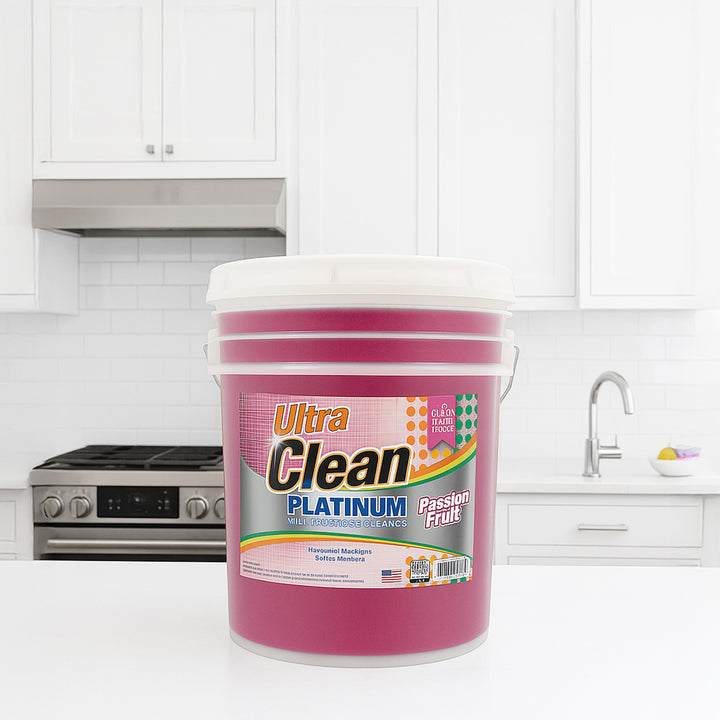 Ultra Clean Platinum Multipurpose Cleaner, Non-Abrasive, Passion Fruit, 5 Gal - VMInnovations