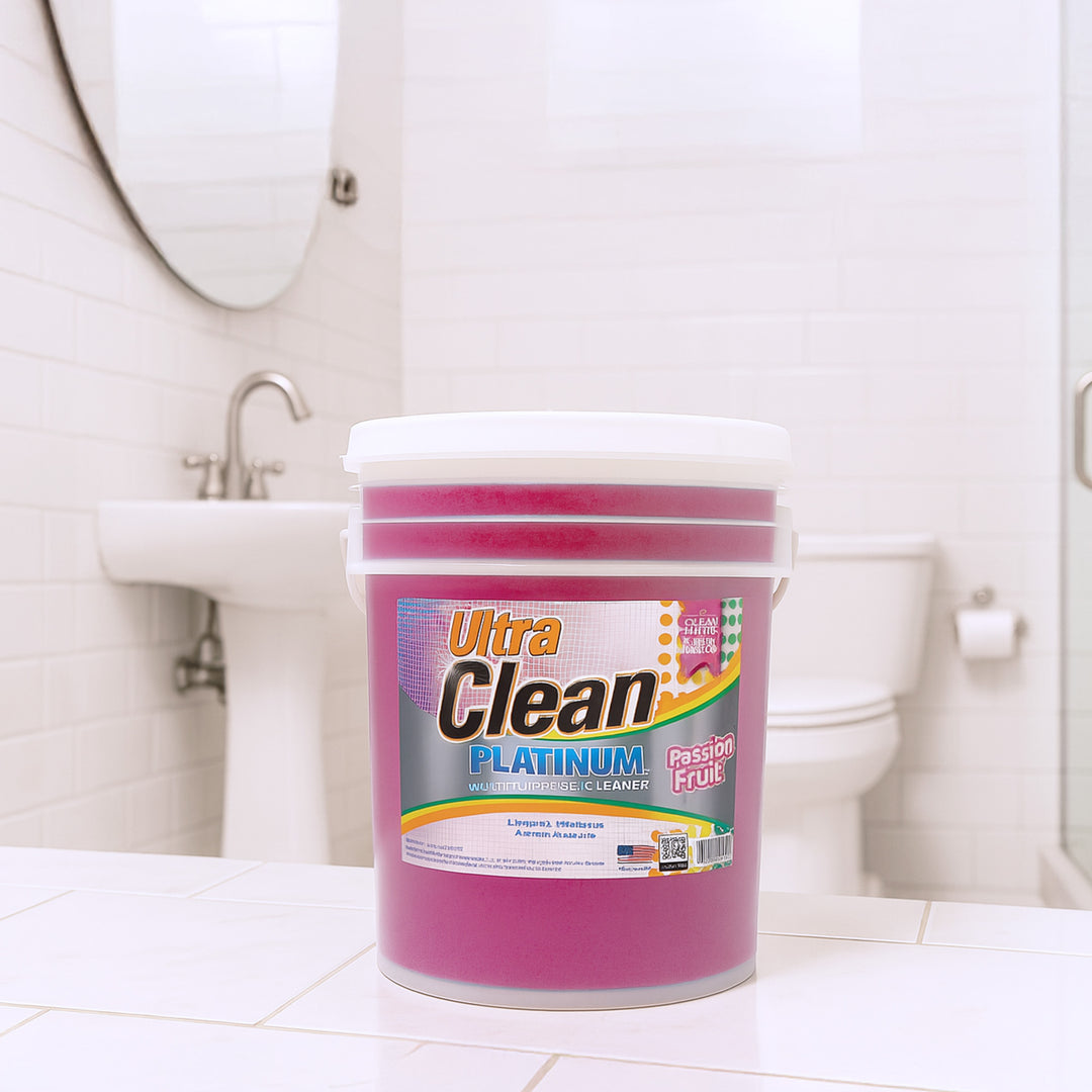 Ultra Clean Platinum Multipurpose Cleaner, Non-Abrasive, Passion Fruit, 5 Gal - VMInnovations