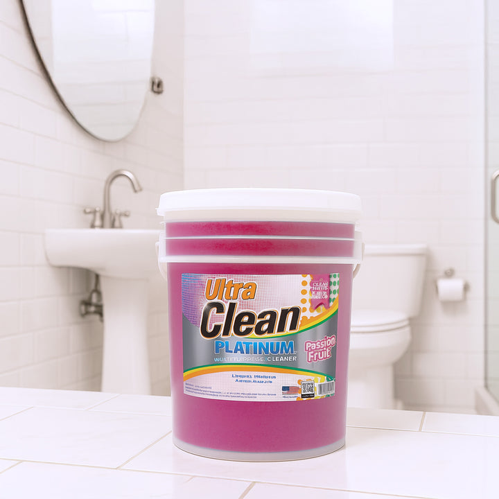 Ultra Clean Platinum Multipurpose Cleaner, Non-Abrasive, Passion Fruit, 5 Gal - VMInnovations