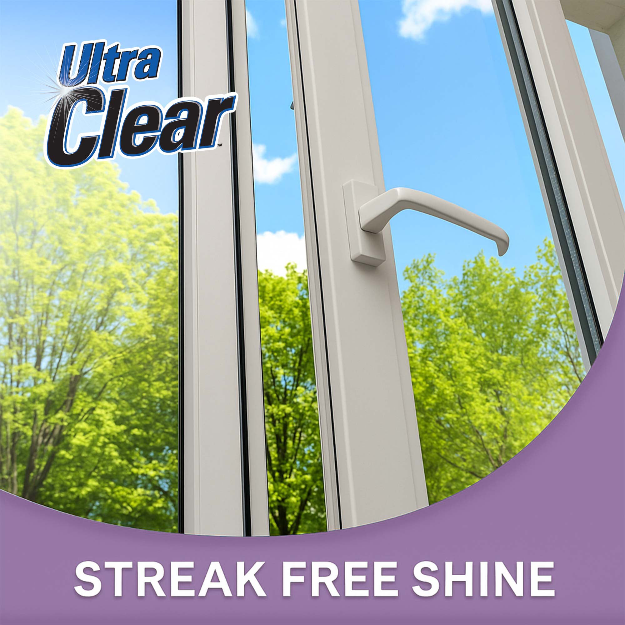 Ultra Clear Platinum Glass Cleaner, Streak-Free Shine, Lavender Fresh, 5 Gallons - VMInnovations