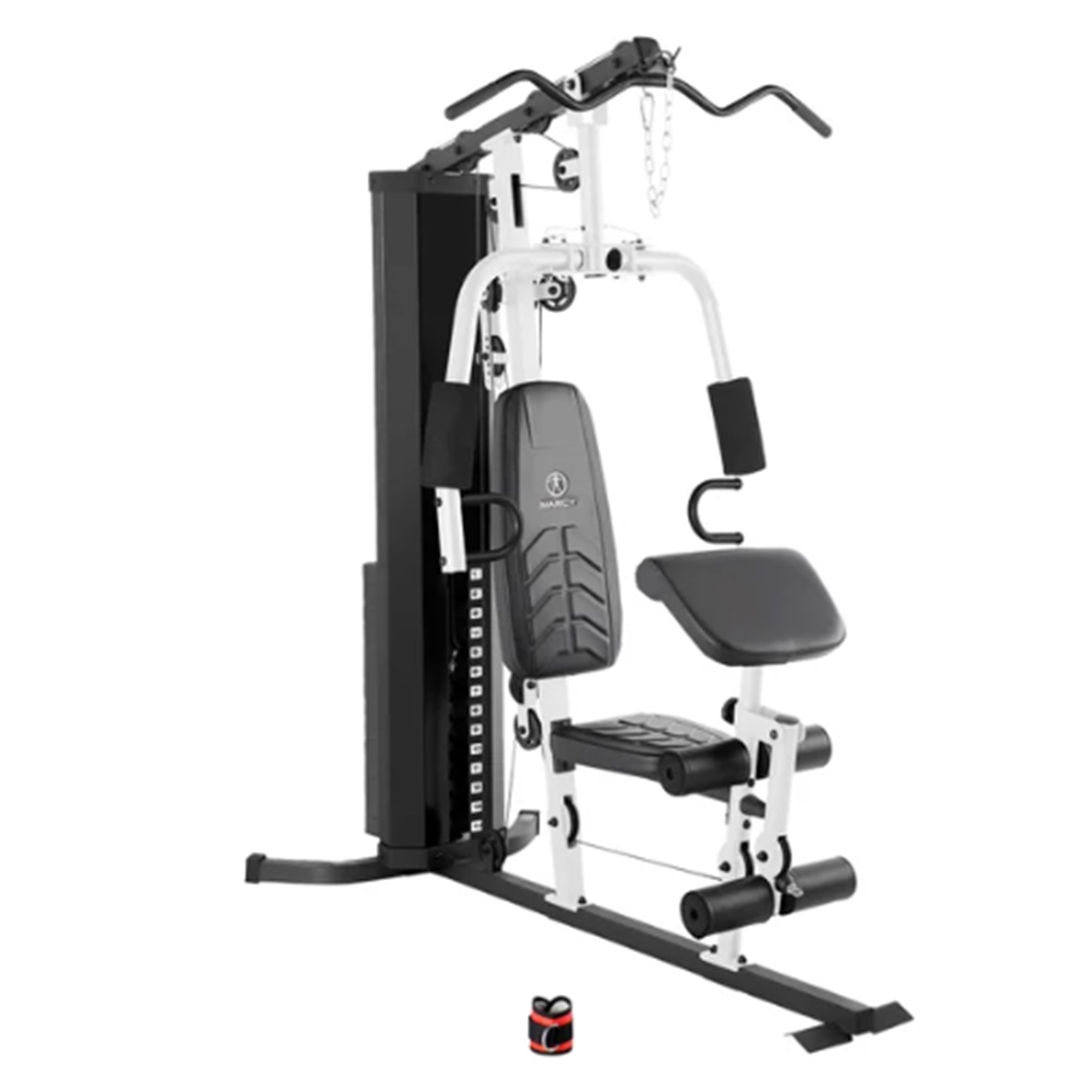 Marcy 150 lb Stack Home Gym, Full Body Strength Training Workout Machine, Black - VMInnovations