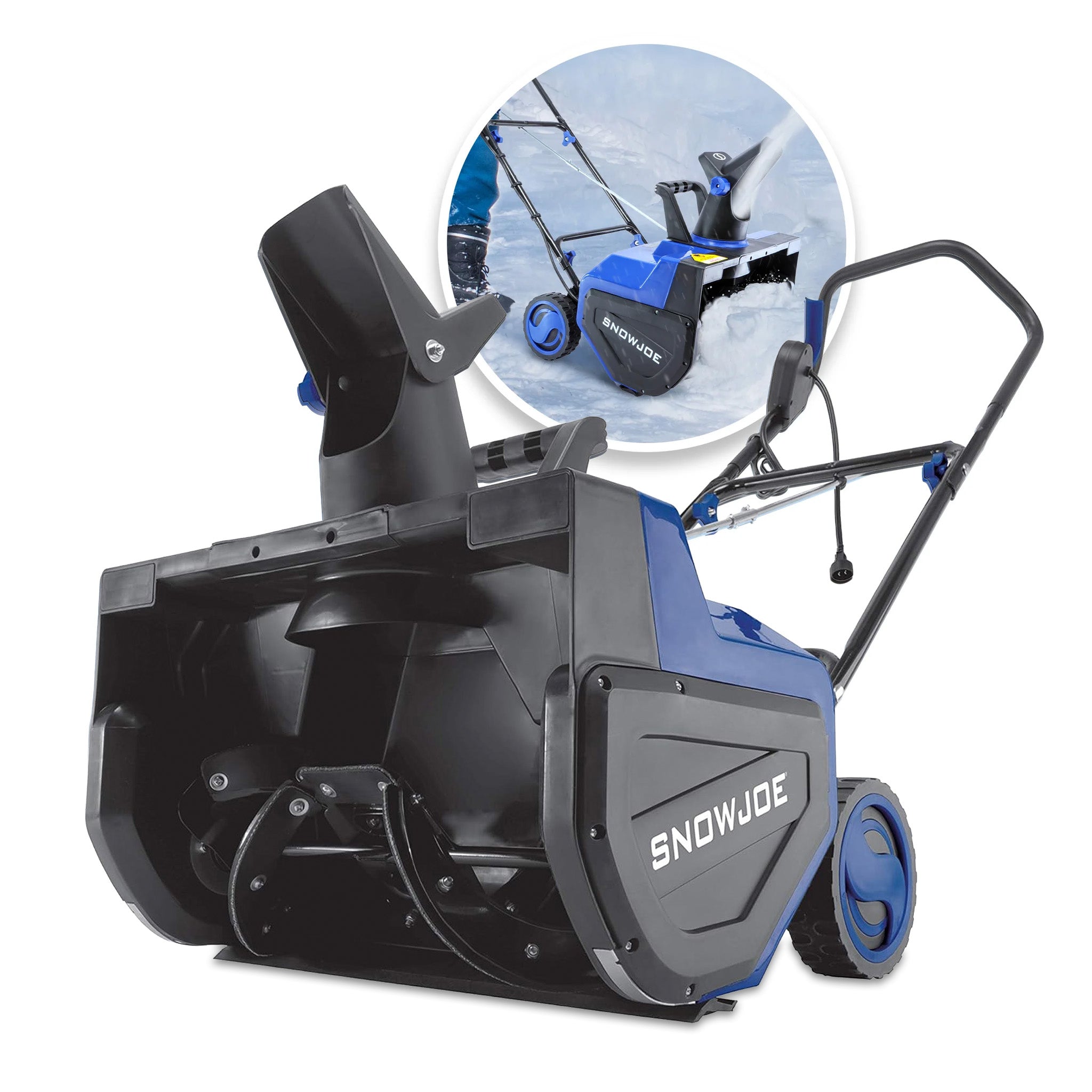 Snow Joe Electric Snow Blower, 22-Inch 14.5-Amp Single Stage, LED Light, SJ626E - VMInnovations