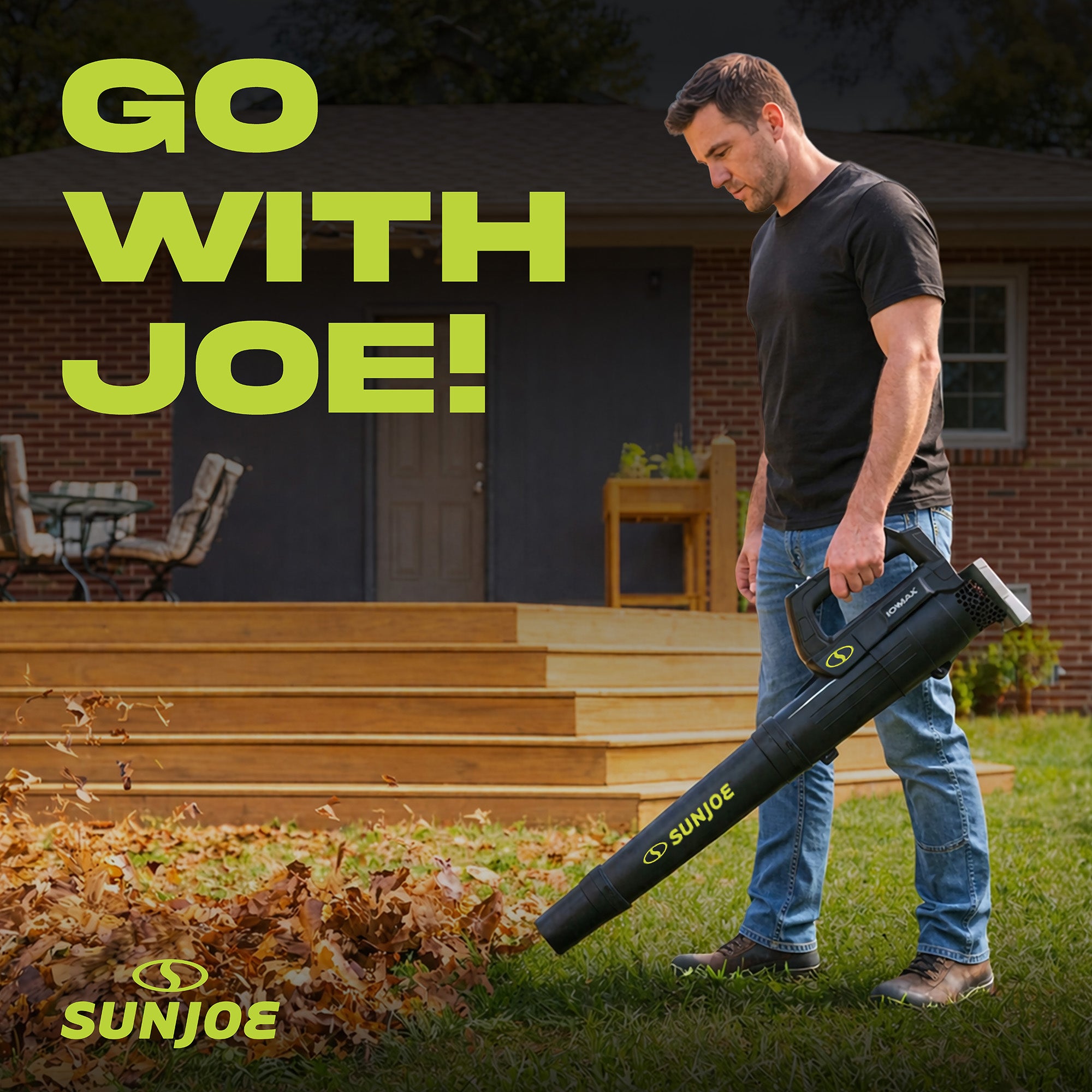 Sun Joe 24V Jet Leaf Blower Cordless Compact Turbine (Tool Only), 24V-TB-CT
