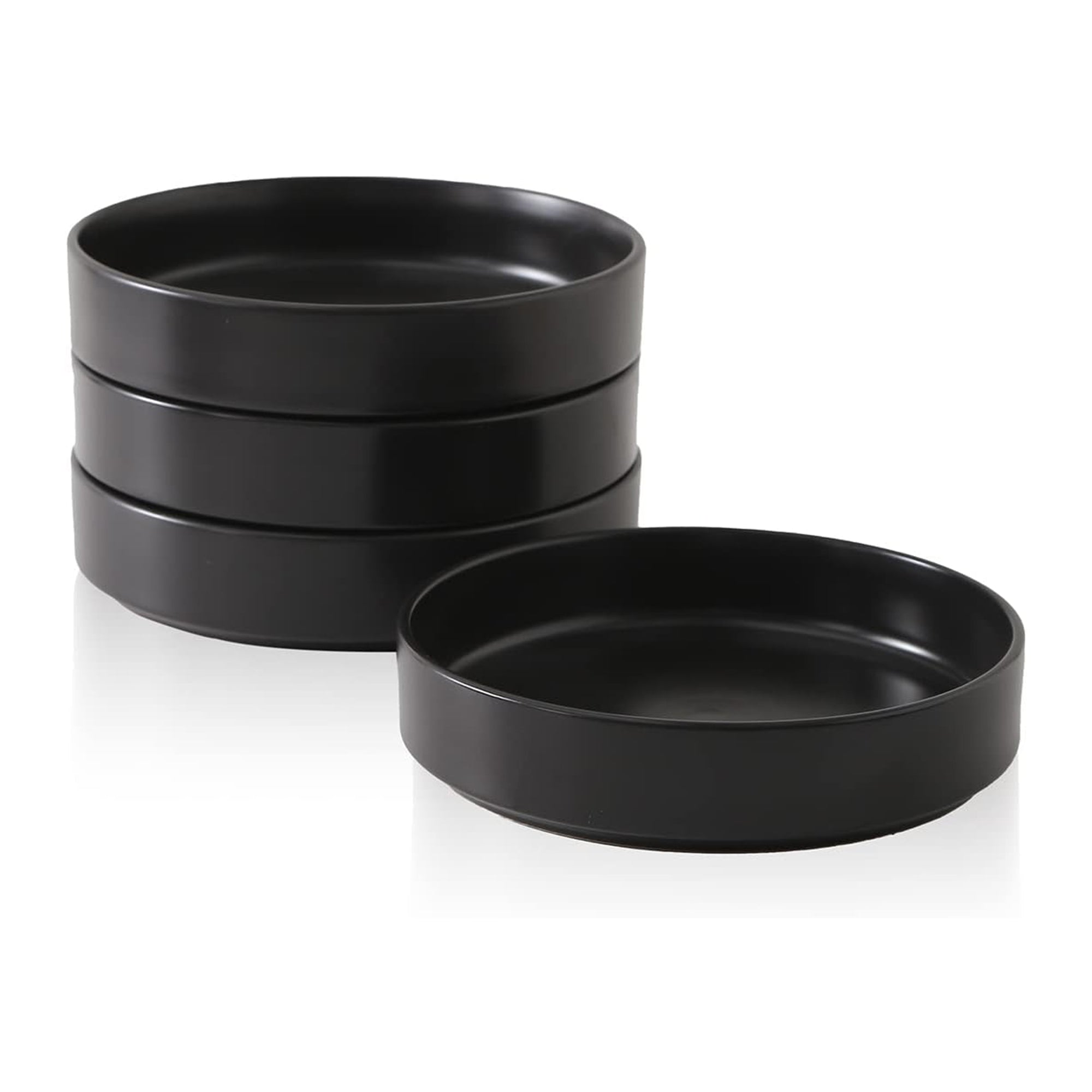 Stone Lain Celina Stoneware 4pc Pasta Bowl Set, Home Kitchen Utensils (Open Box) - VMInnovations