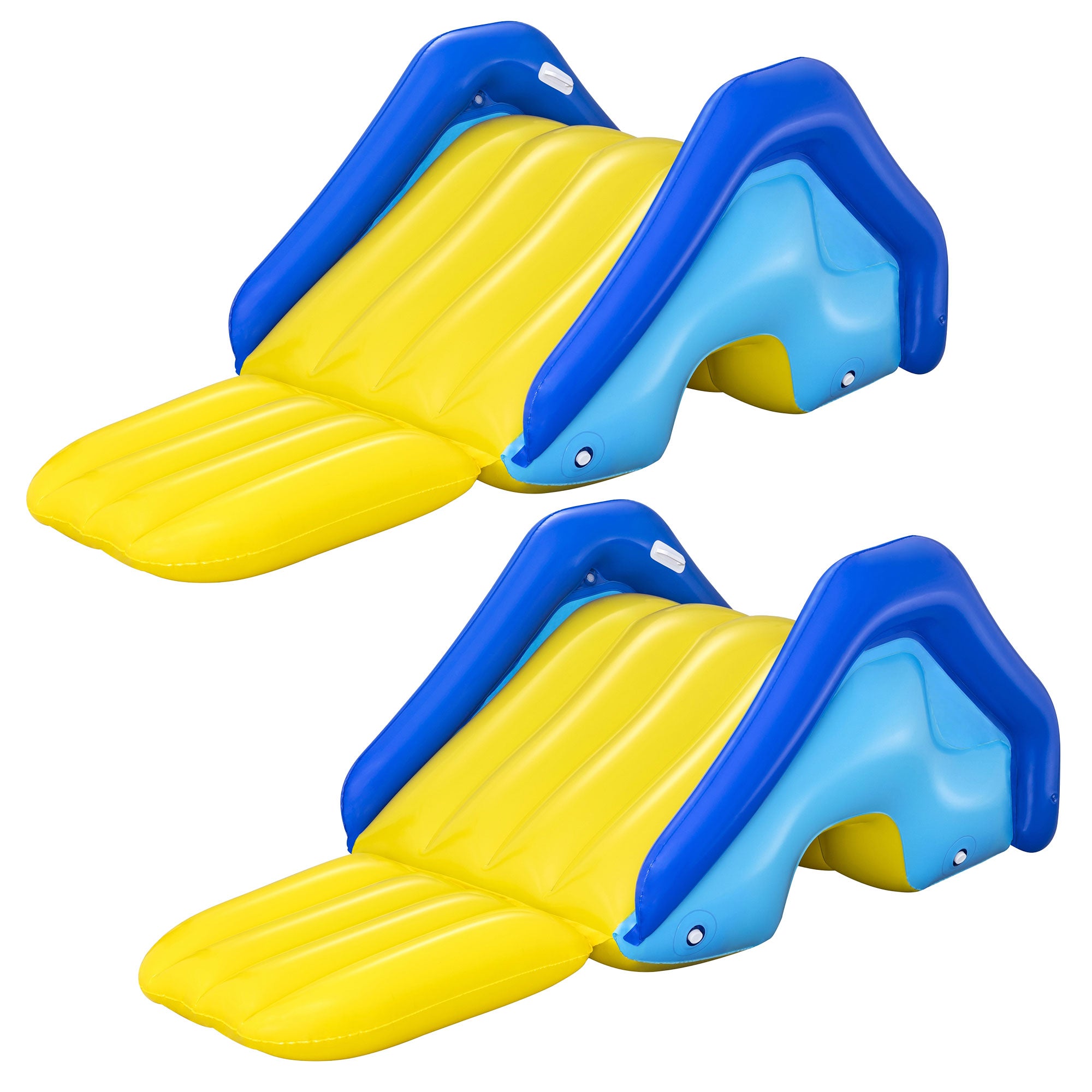 Bestway H2OGO! Giant Inflatable Pool Water Slide with Built-In Sprinkler, 2 Pack - VMInnovations